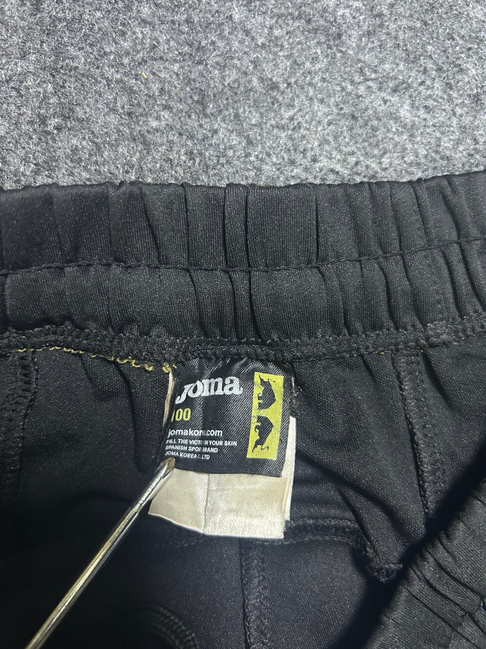 Branded thrift track pants India detail view
