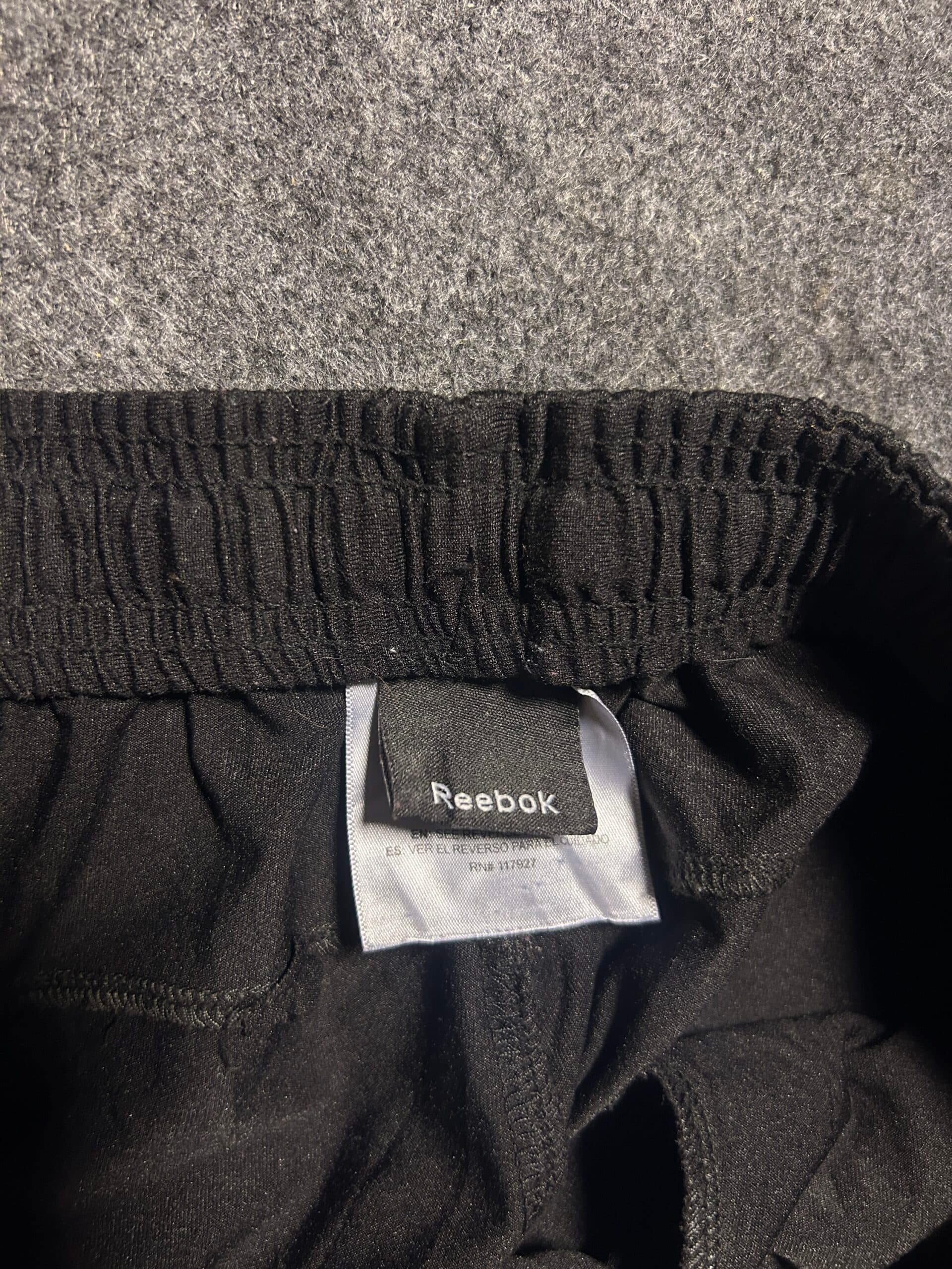 Reebok thrift track pants India detail view