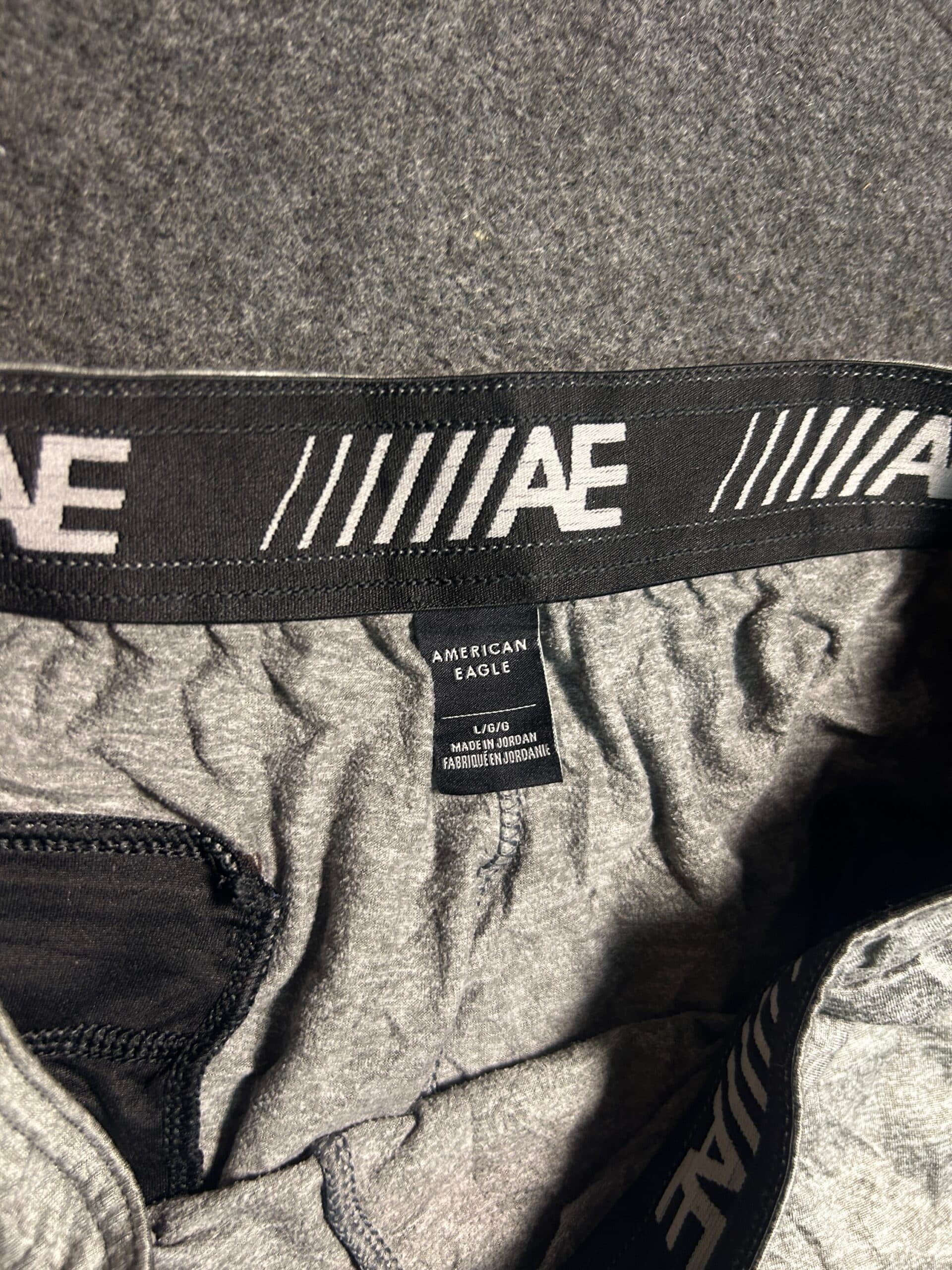 Branded thrift joggers India detail view