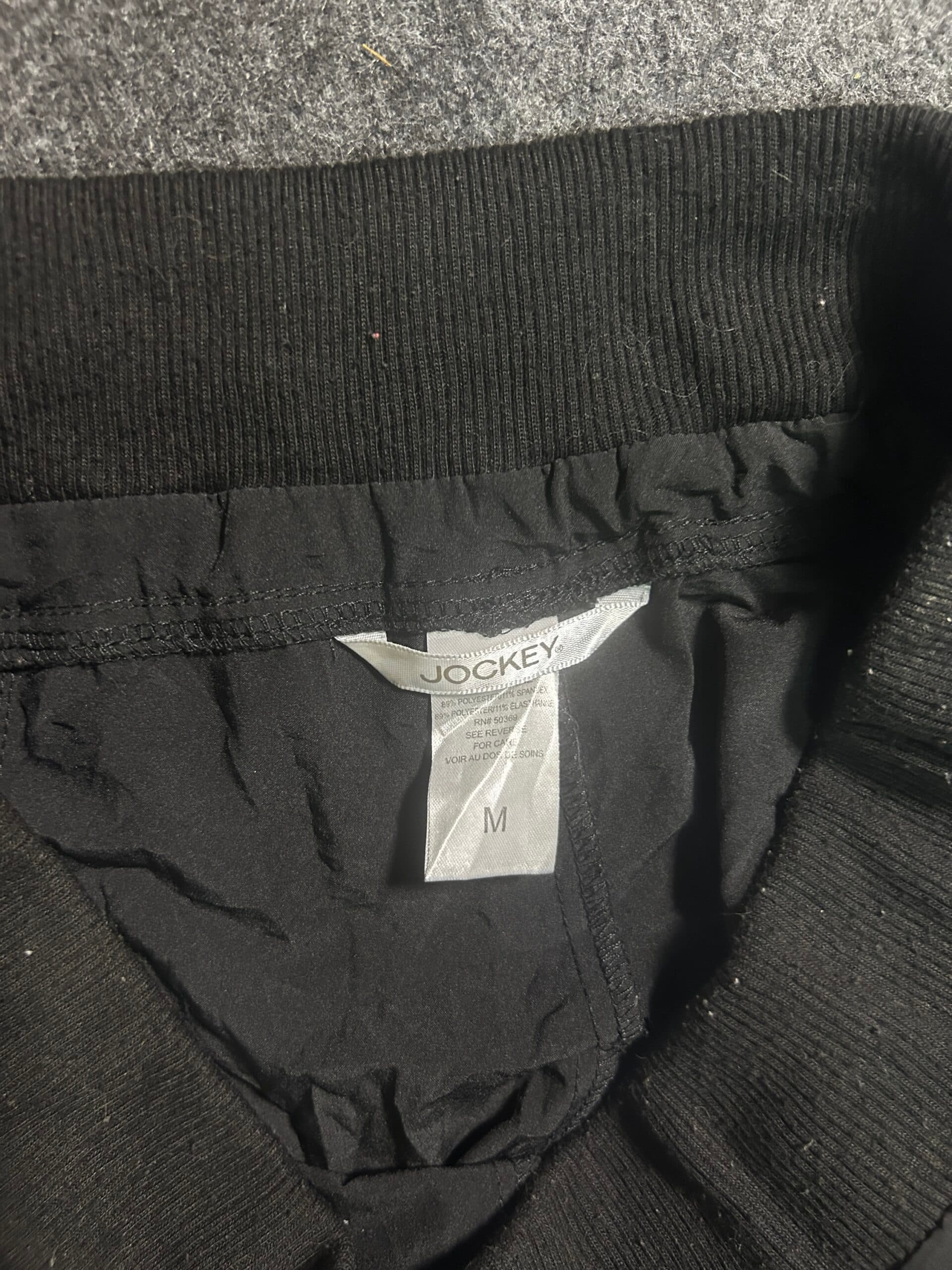 Branded thrift track pants India detail view