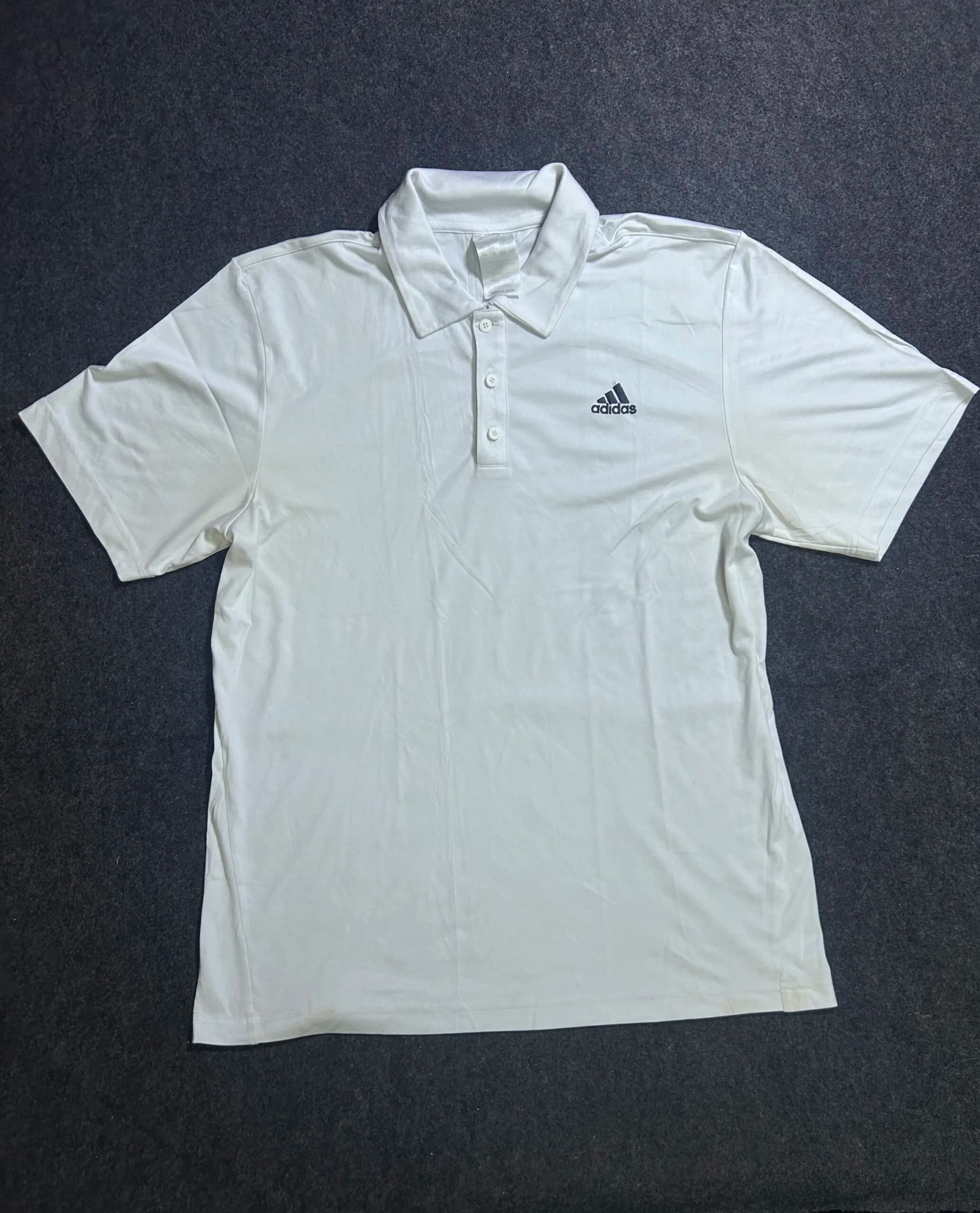 Adidas thrift polo shirt India back view