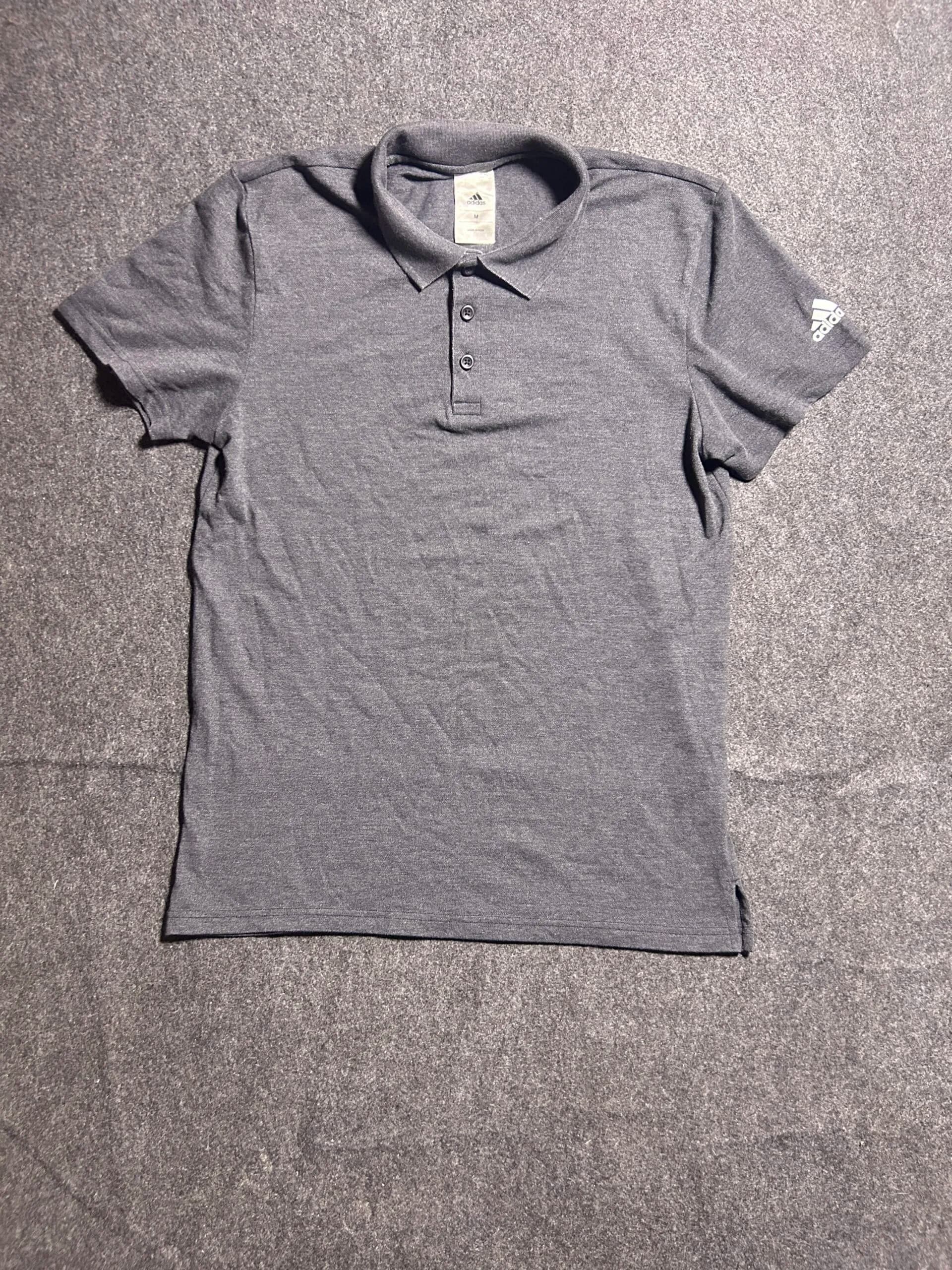 Adidas thrift polo shirt India back view