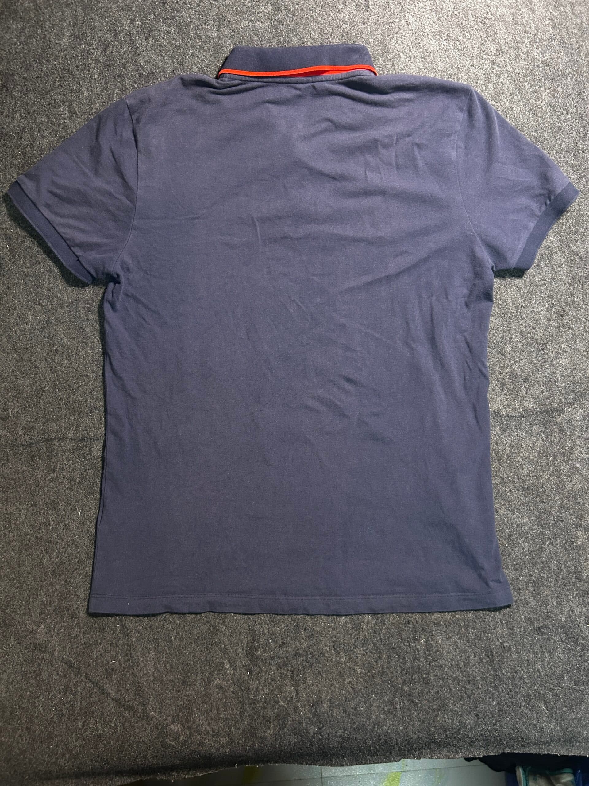 Branded thrift polo shirt India detail view