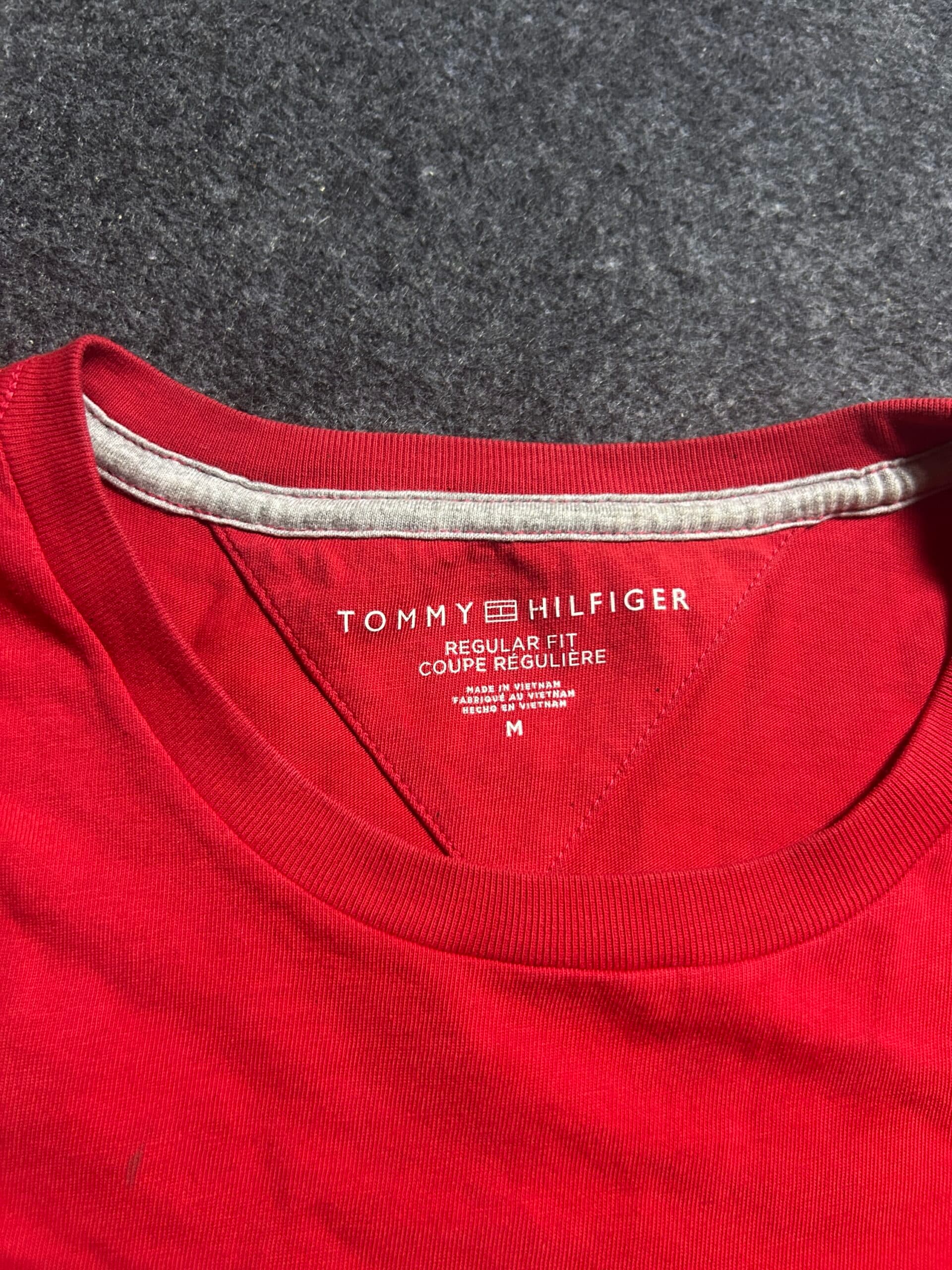 Tommy Hilfiger thrift t-shirt India detail view