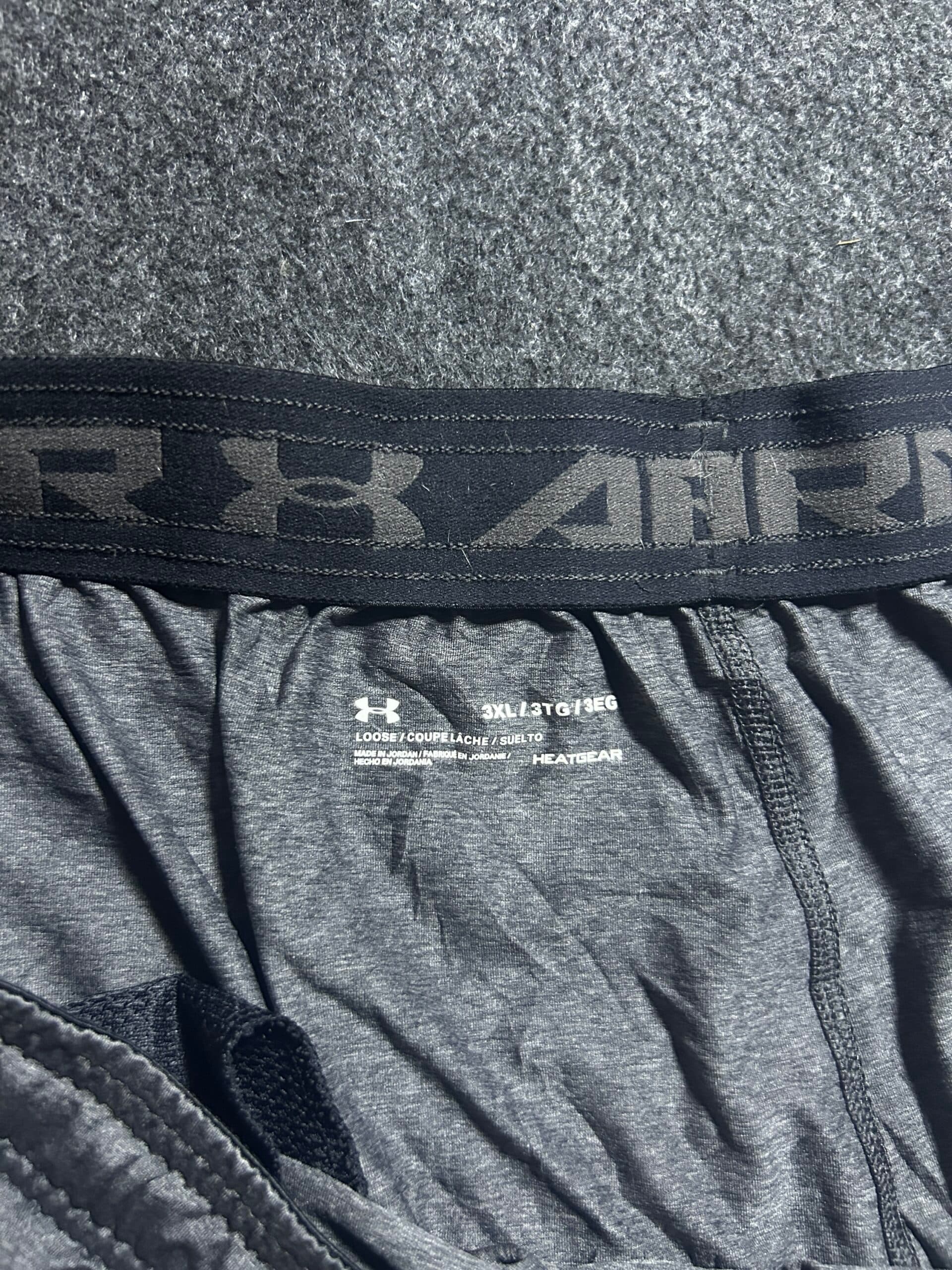 Under Armour HeatGear thrift shorts India close-up