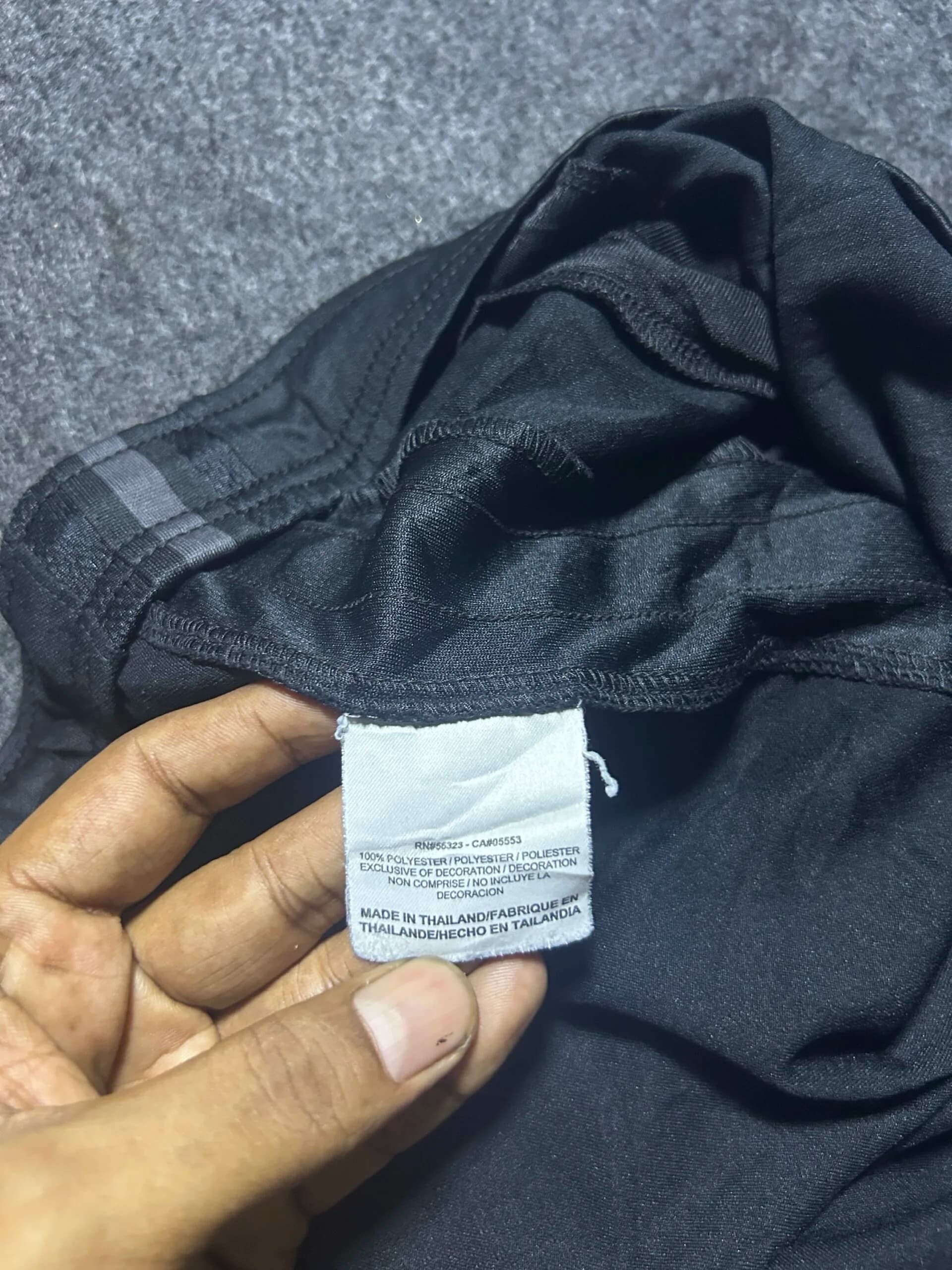 Nike Dri-FIT thrift shorts India detail view