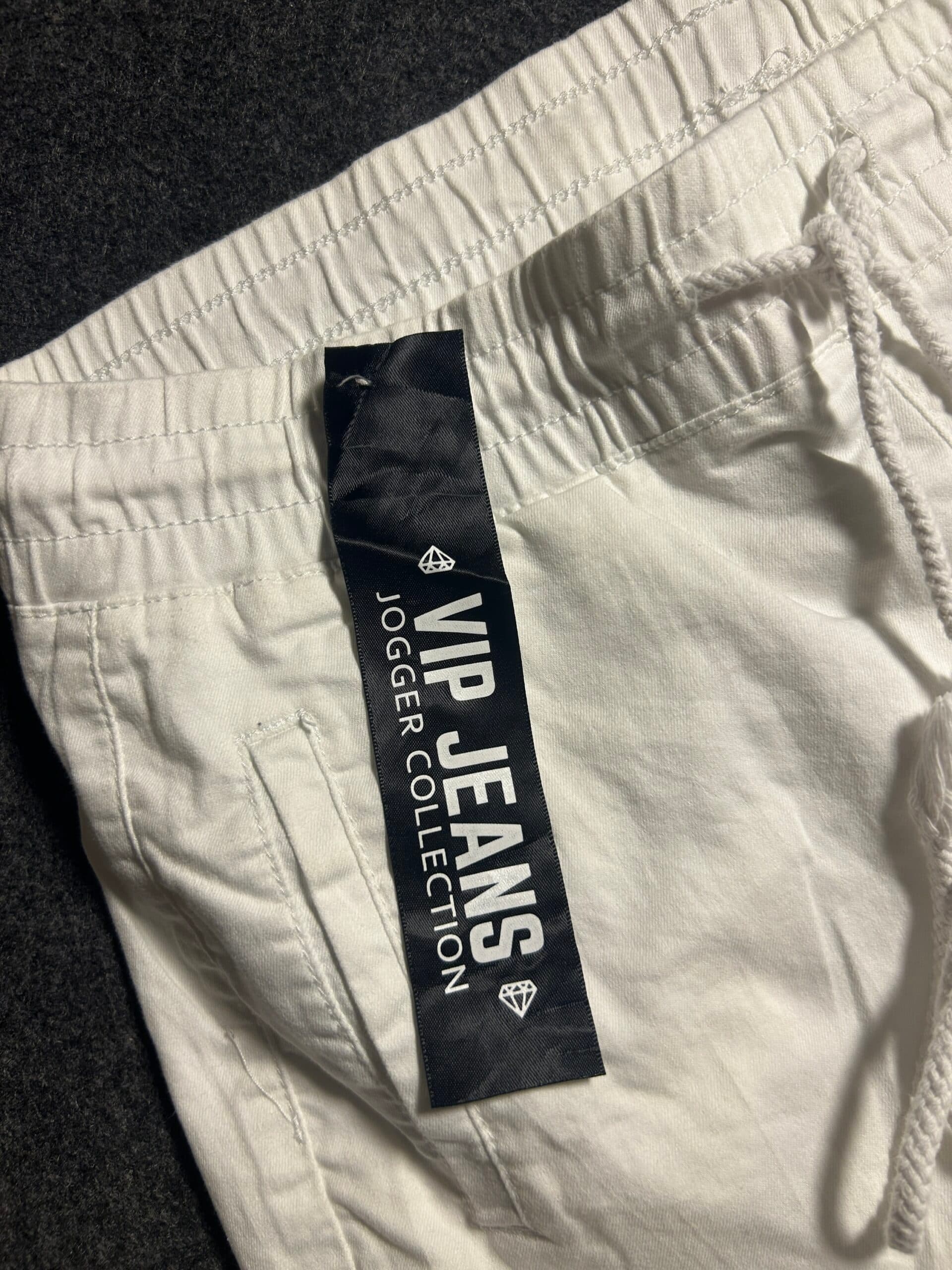 Branded thrift joggers India detail view