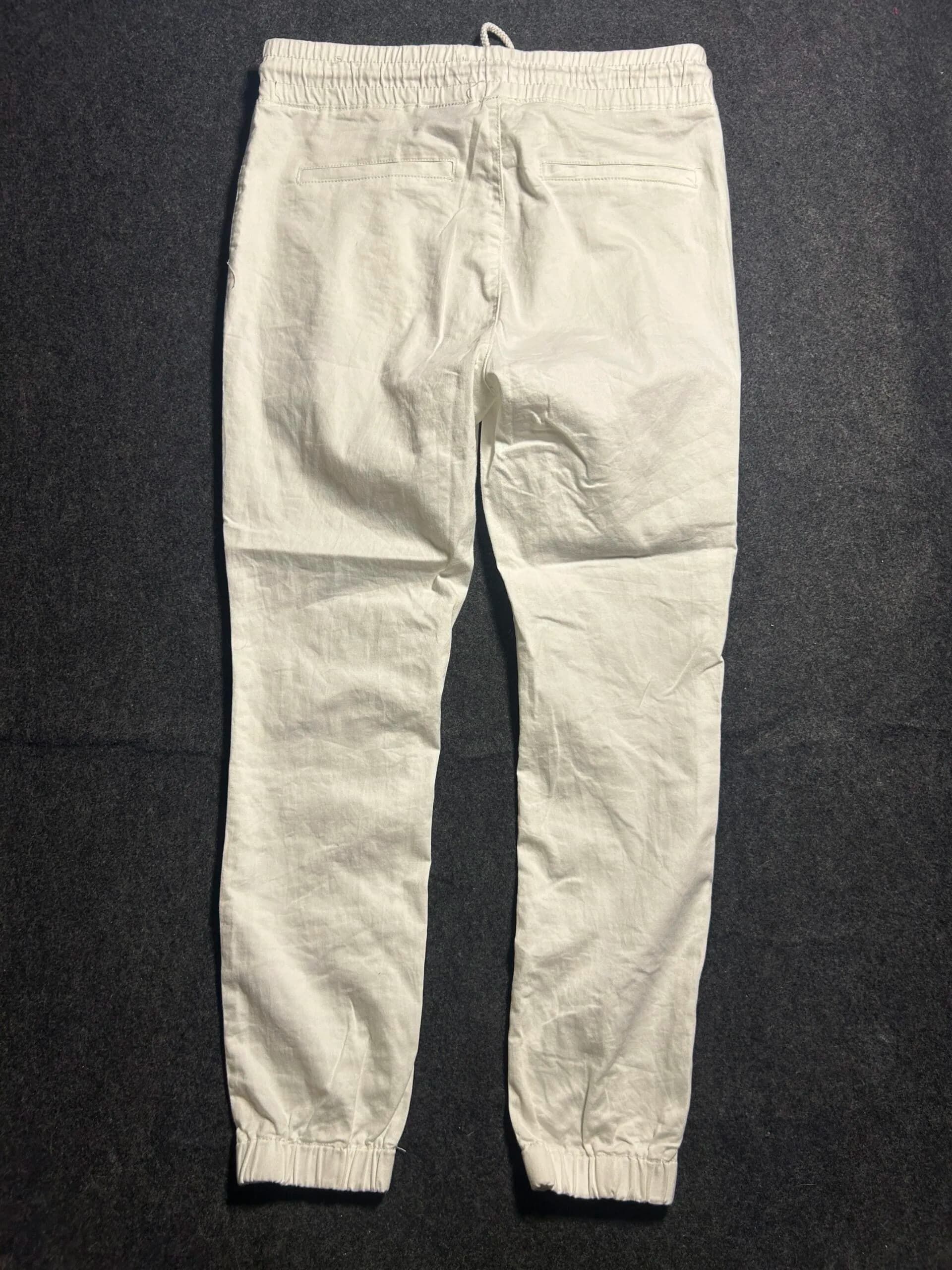 Branded thrift joggers India back view