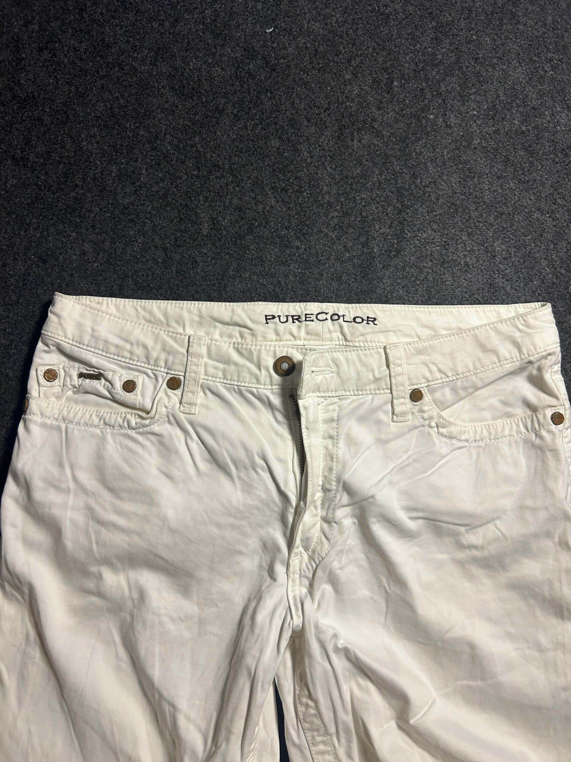 Branded thrift trousers India detail view