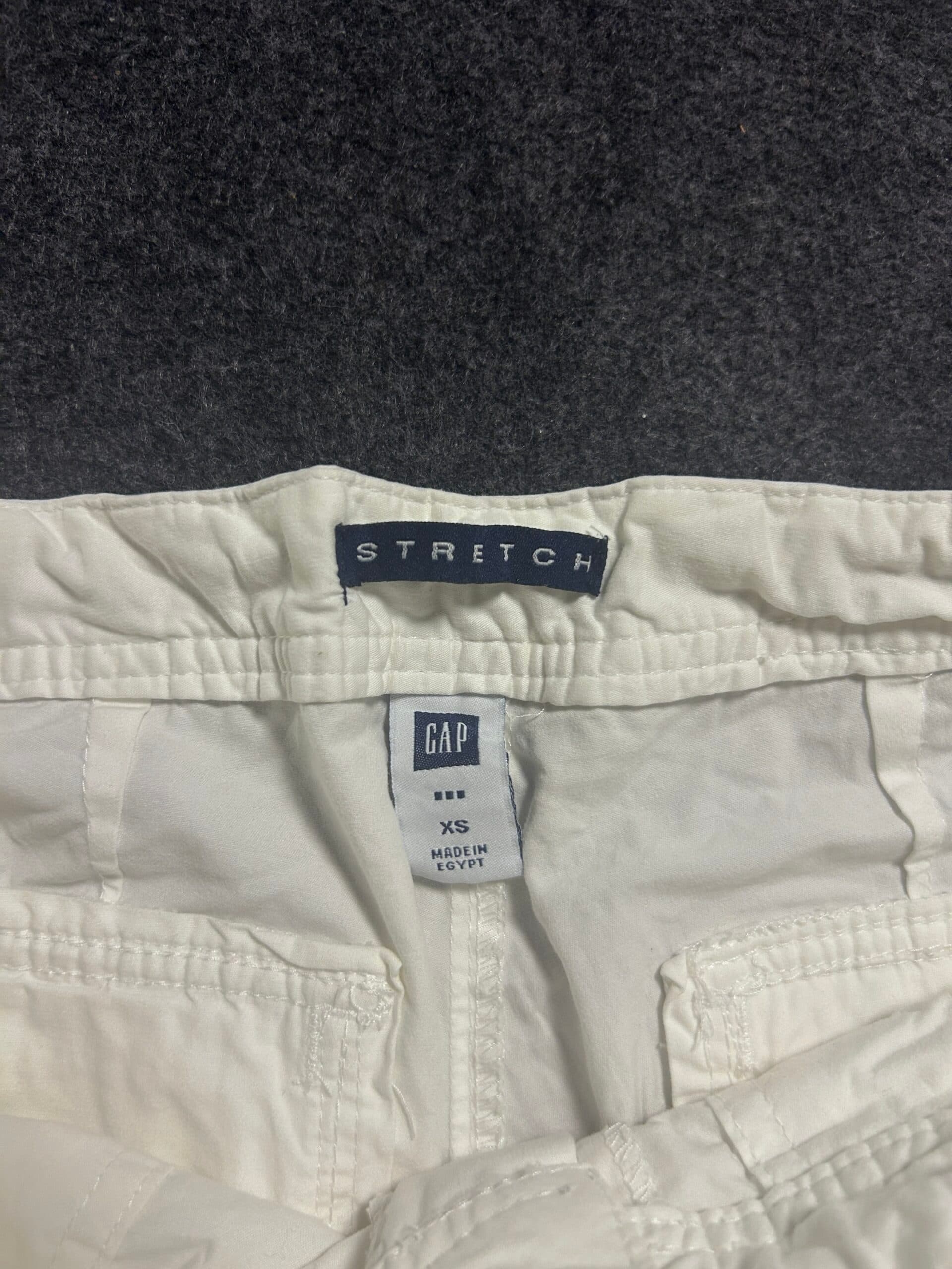 GAP thrift pants India close-up