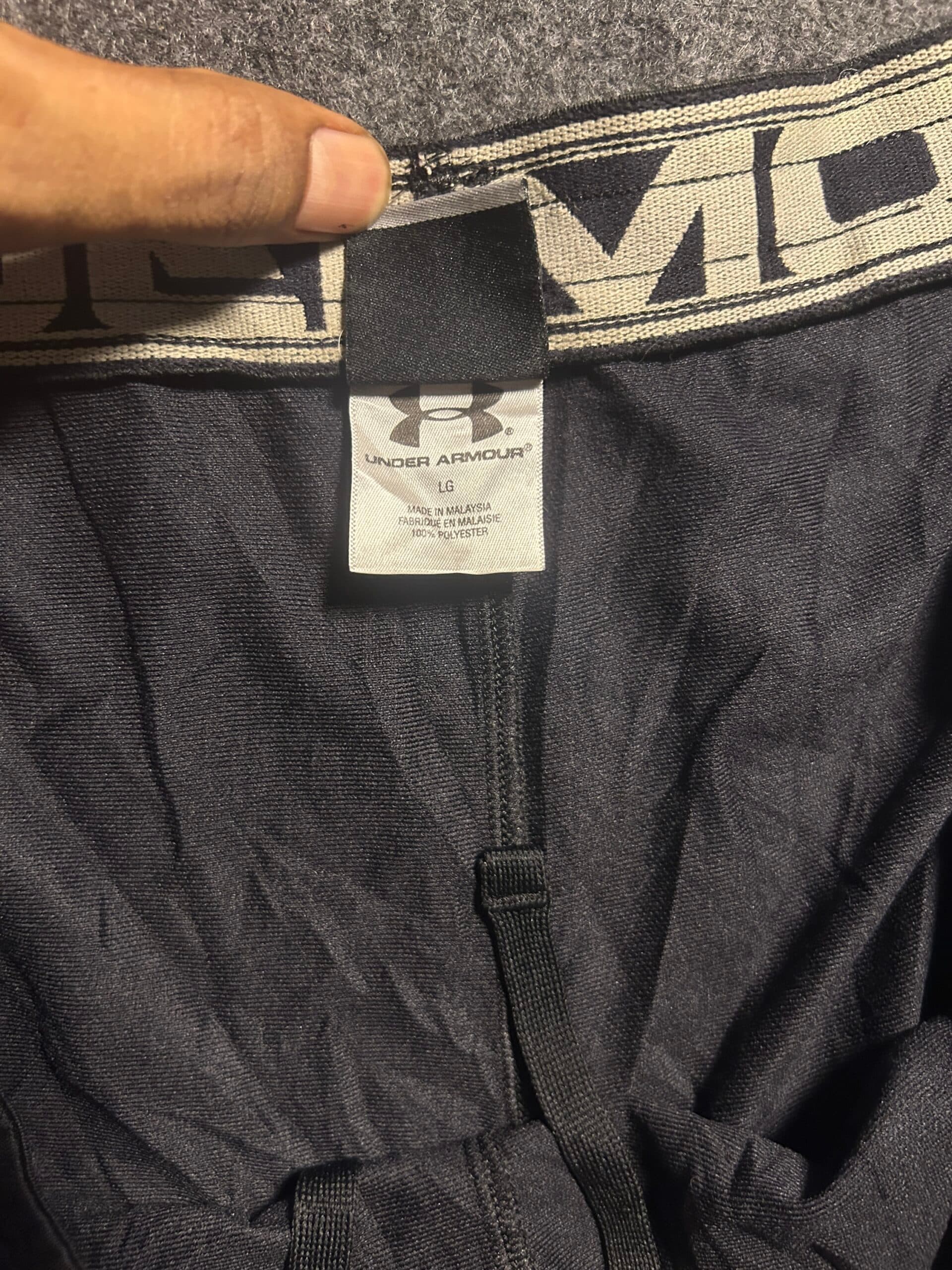 Under Armour thrift shorts India close-up