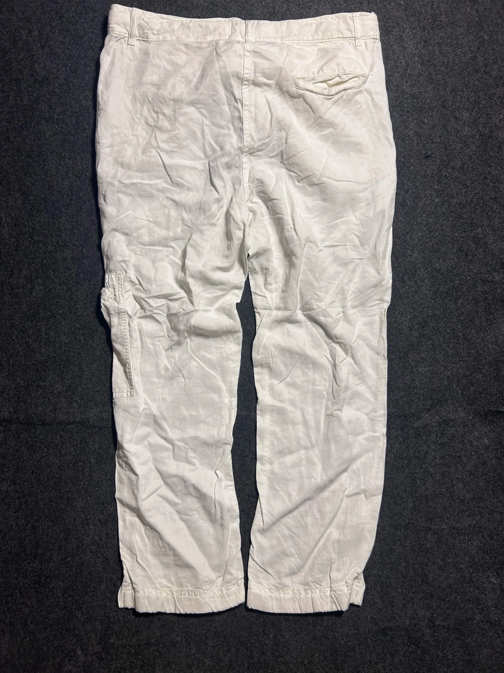 Branded thrift cargo pants India back view