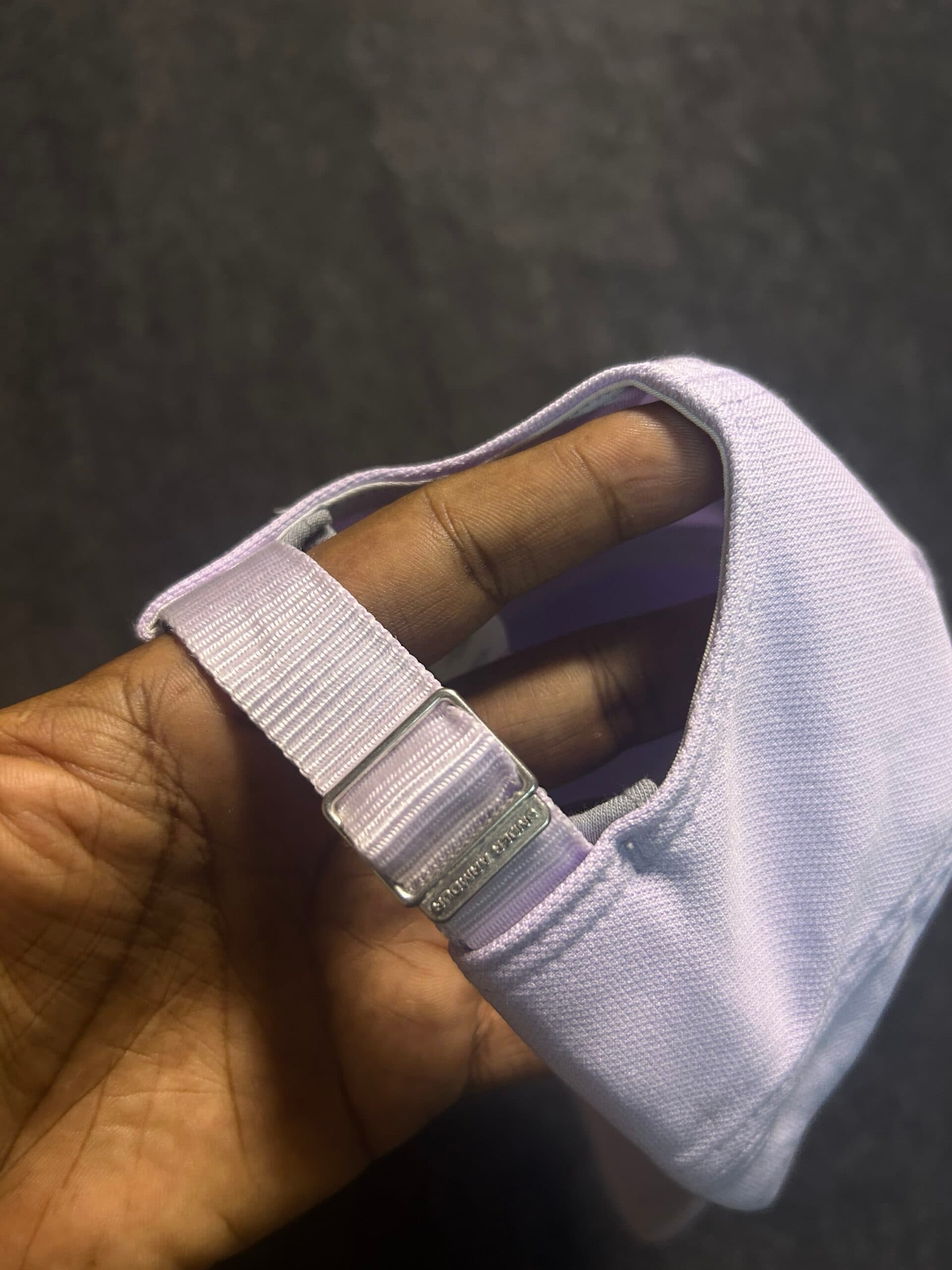Under Armour thrift clothing India detail view