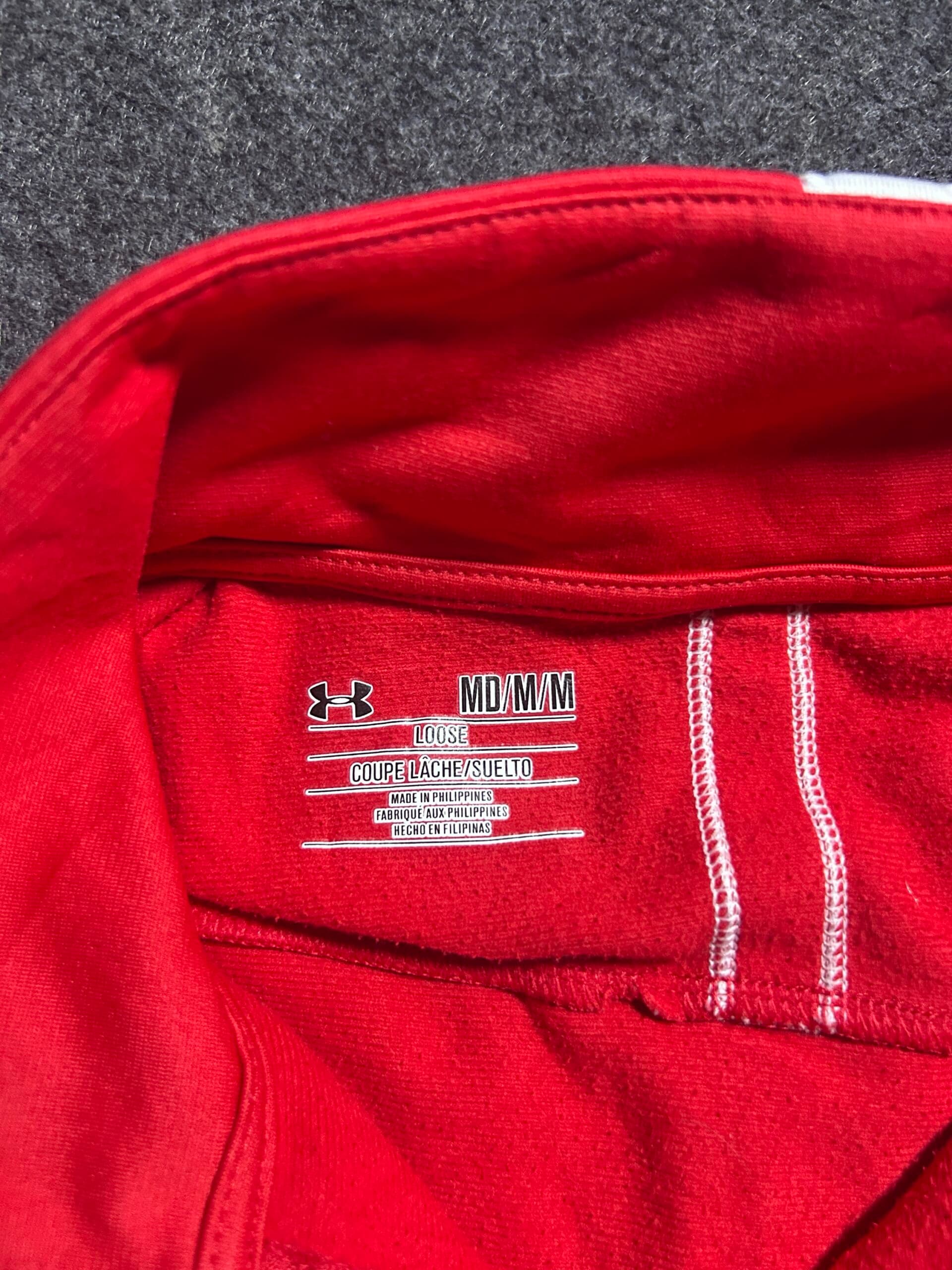 Under Armour thrift clothing India close-up