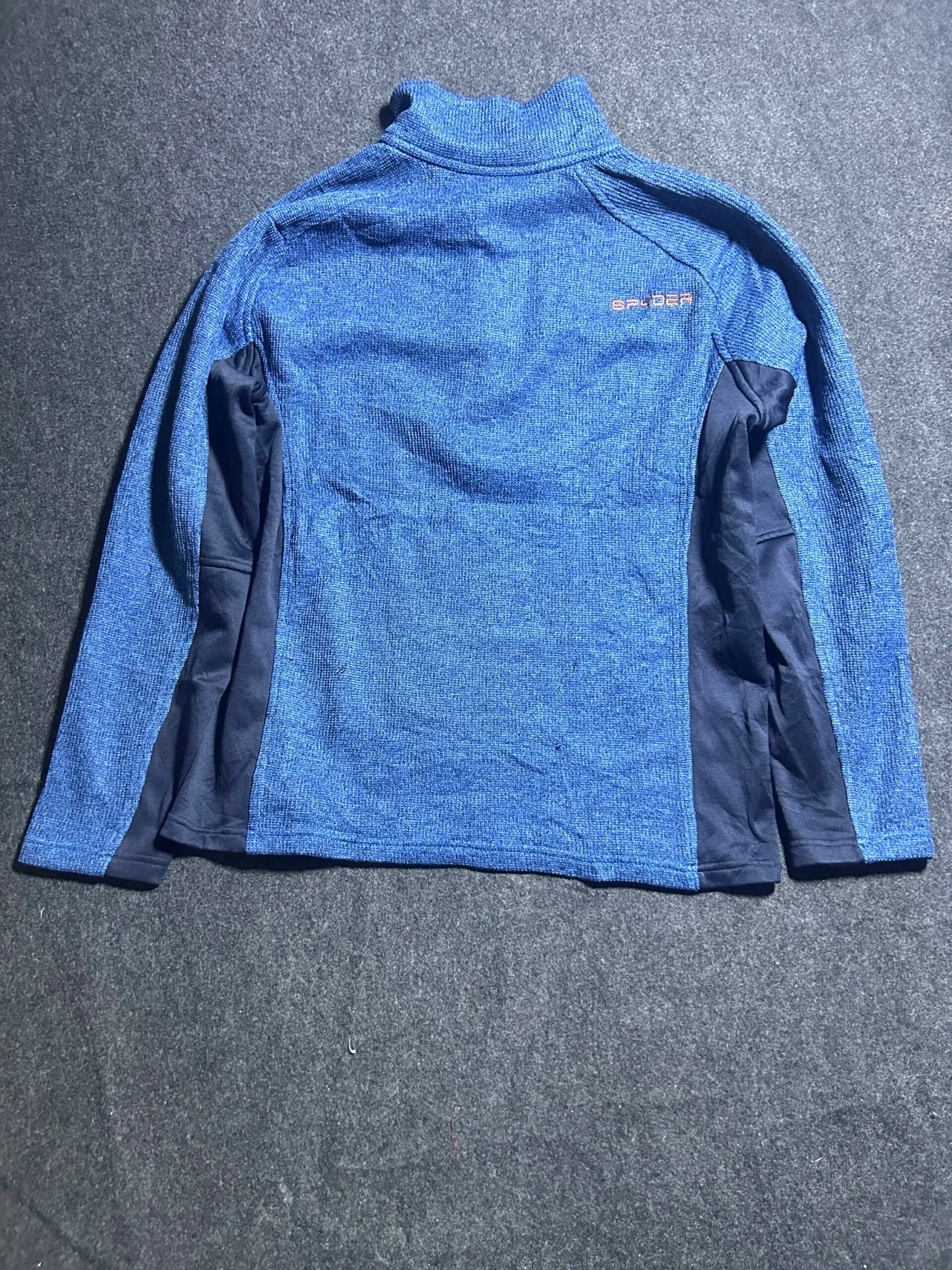 Branded thrift fleece jacket India back view