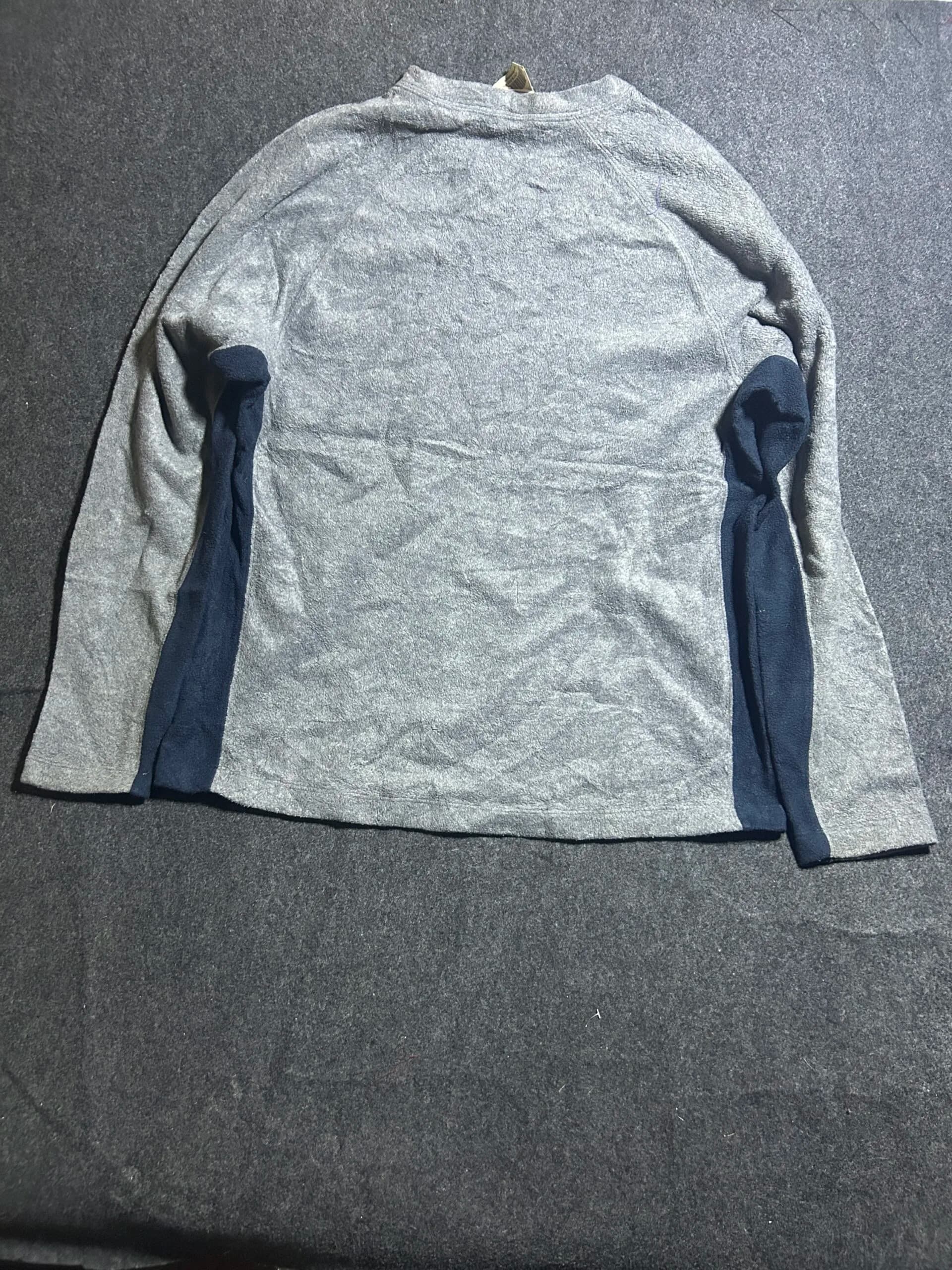 Branded thrift fleece jacket India back view