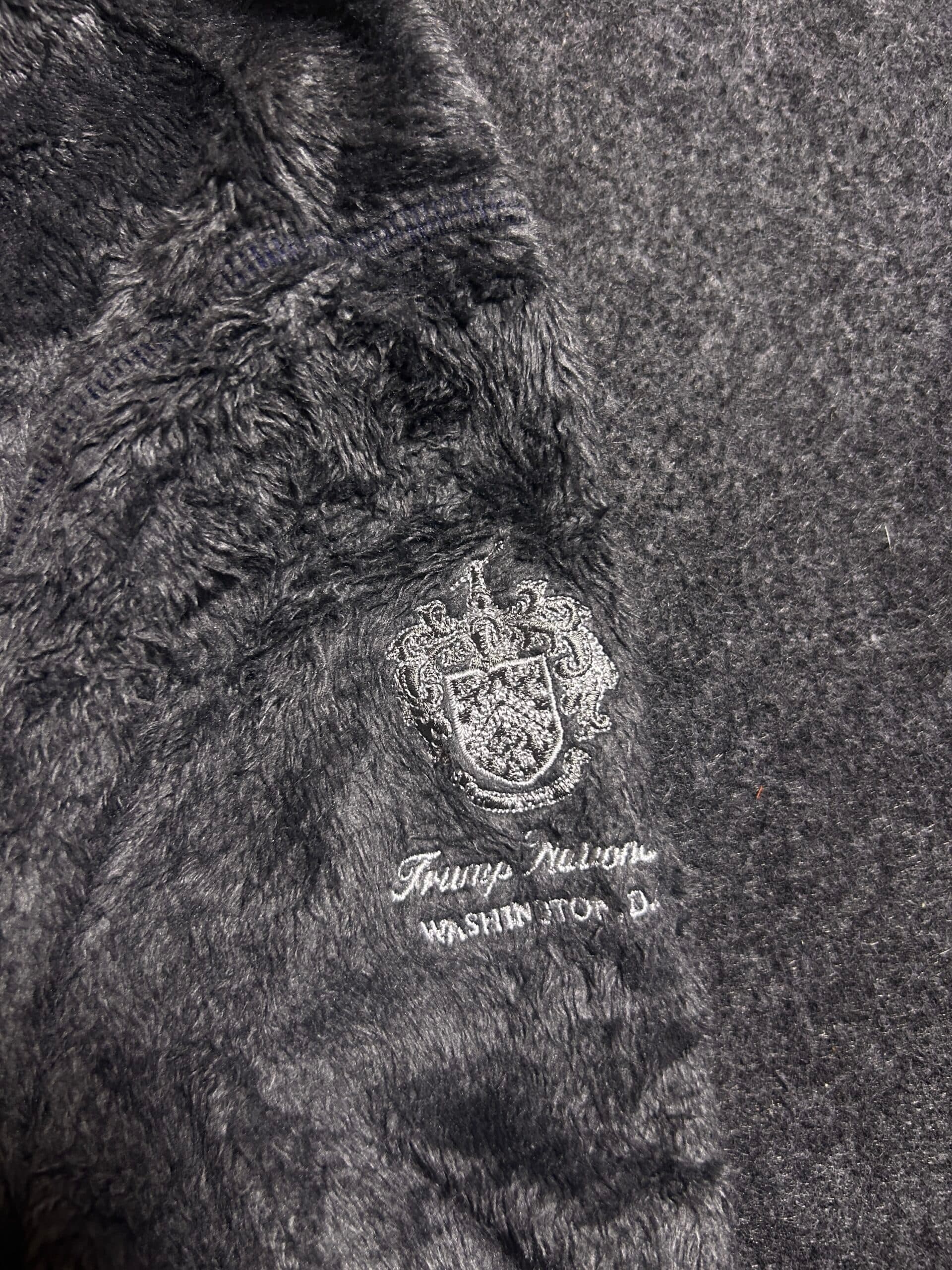 Puma thrift fleece jacket India close-up