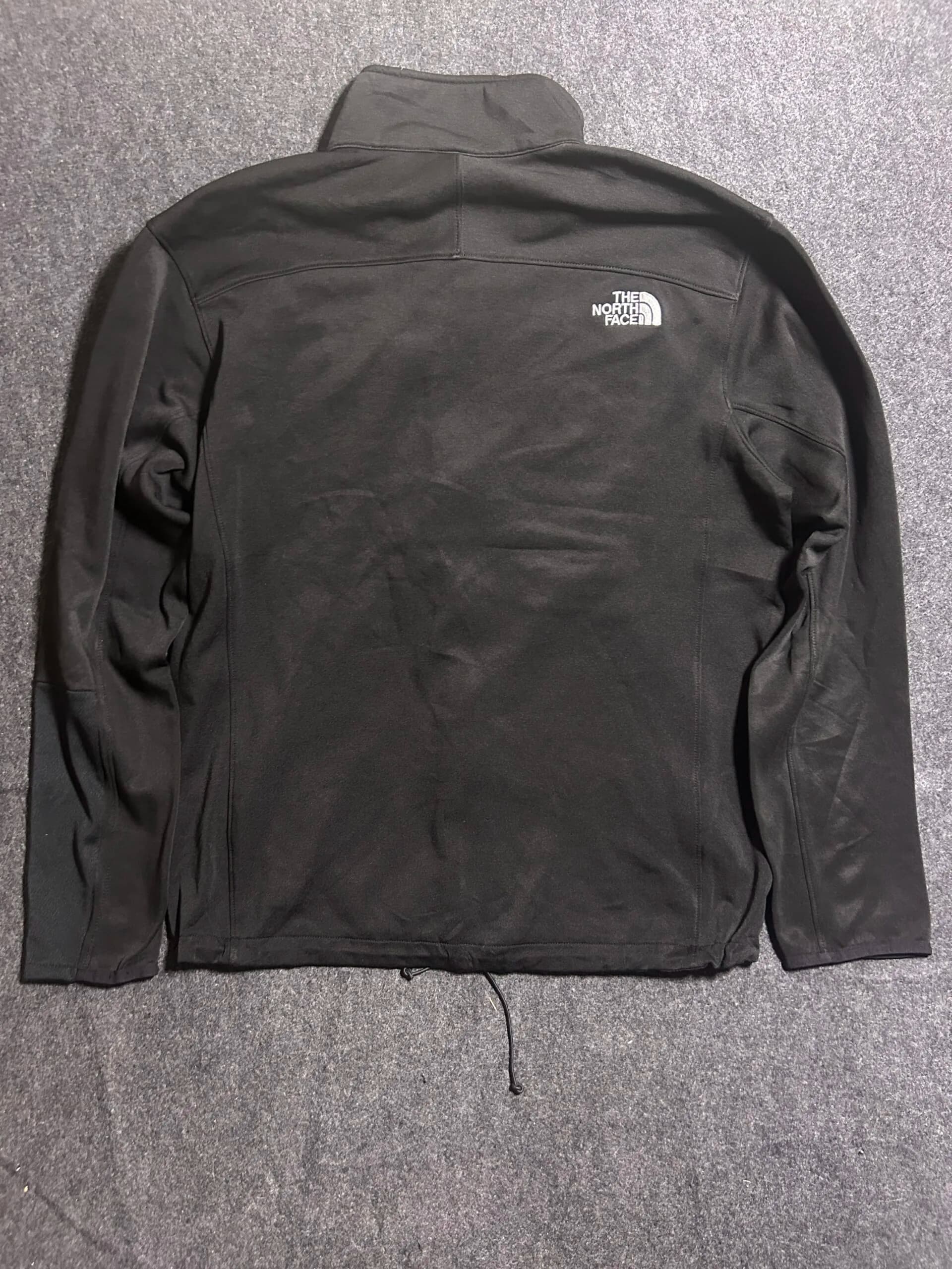The North Face thrift softshell jacket India back view