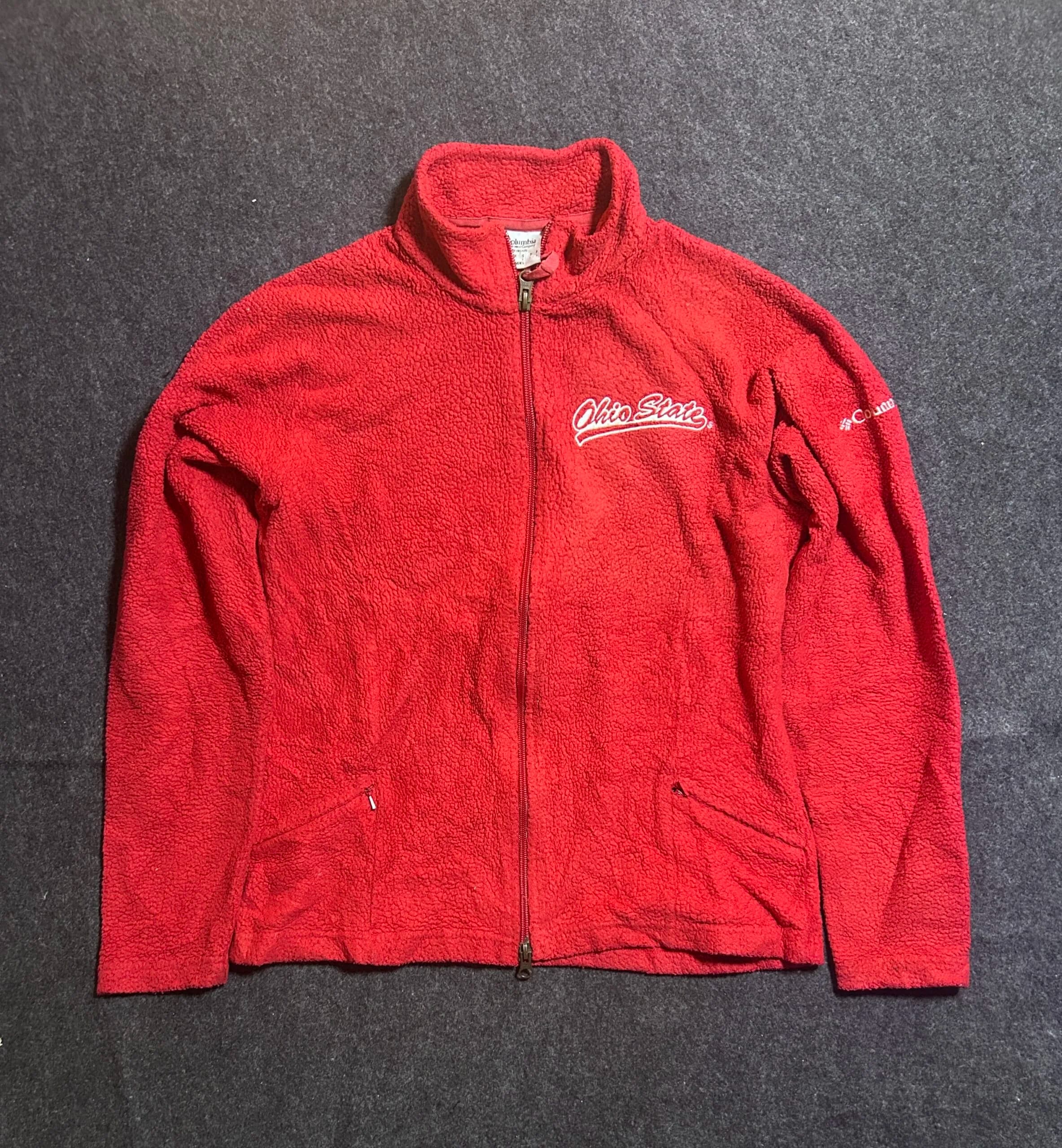 Columbia Ohio State Sherpa Fleece Jacket | Small