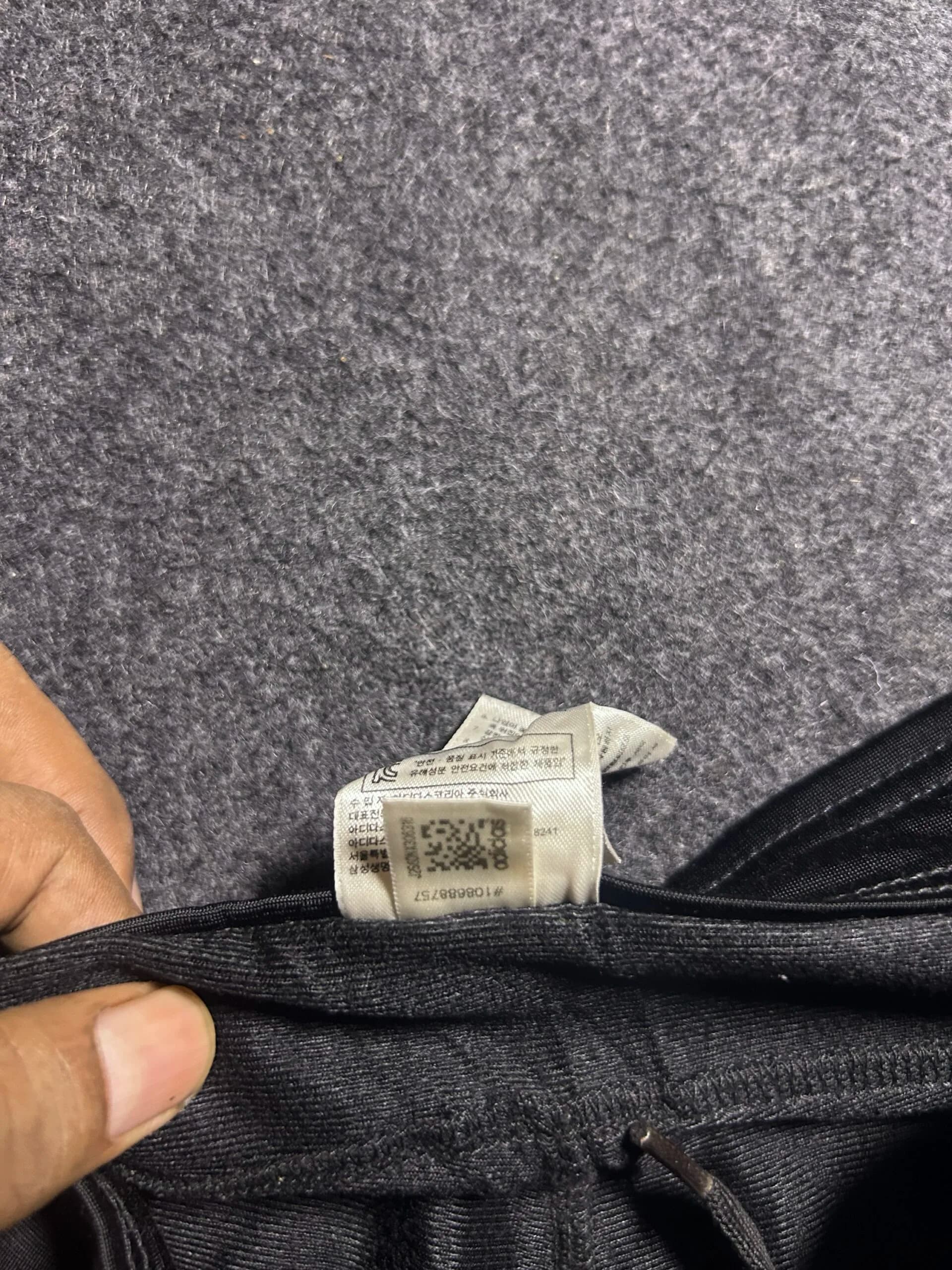 Adidas thrift track pants India back view