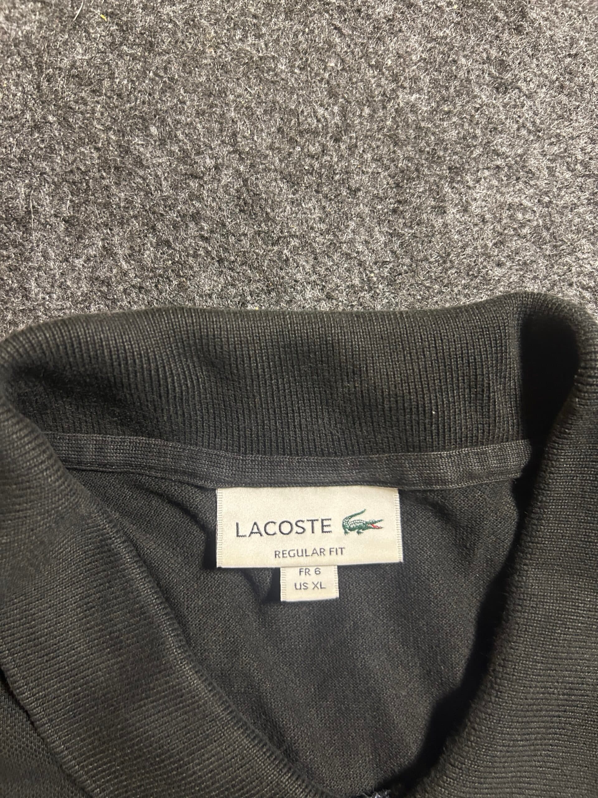 Lacoste thrift polo shirt India detail view