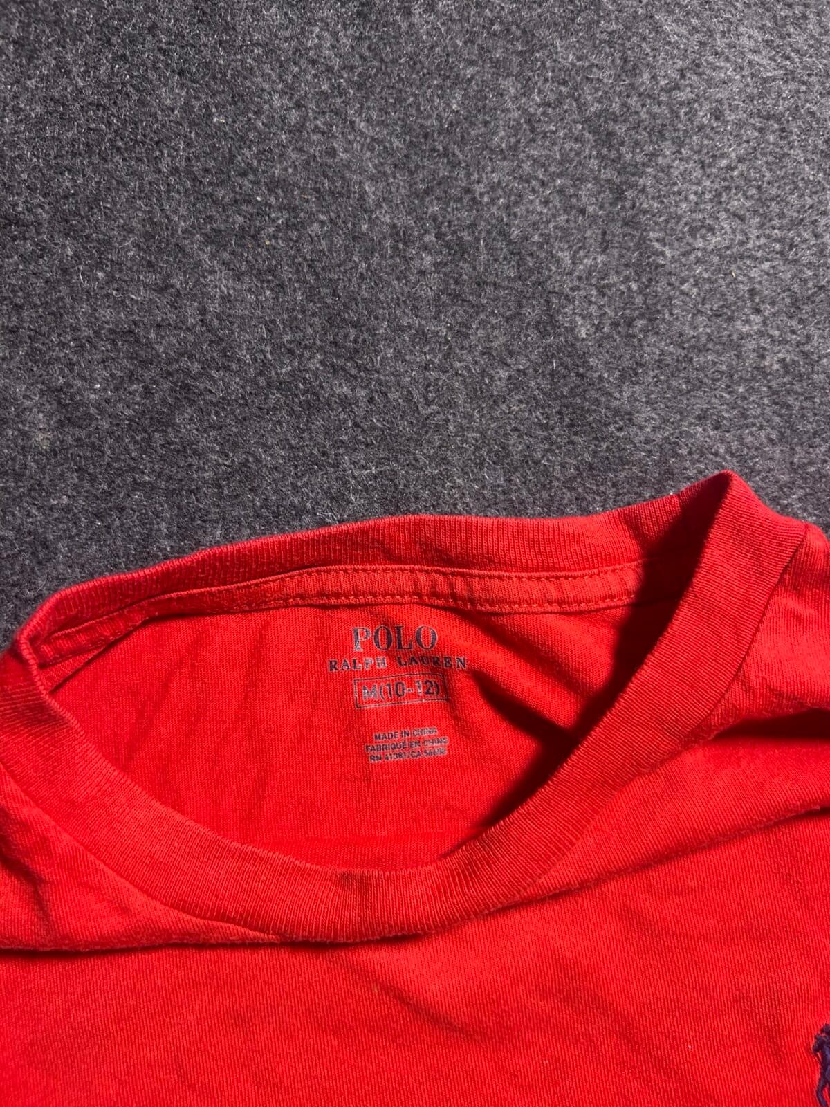 Ralph Lauren thrift polo shirt India detail view