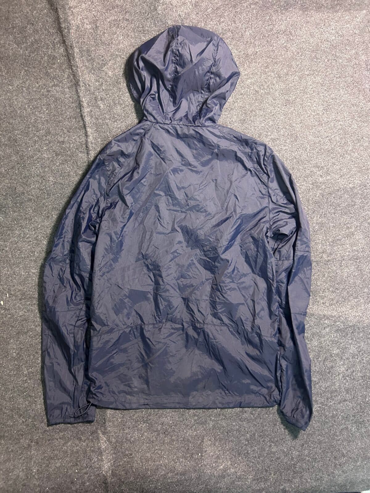 Branded thrift windbreaker jacket India back view
