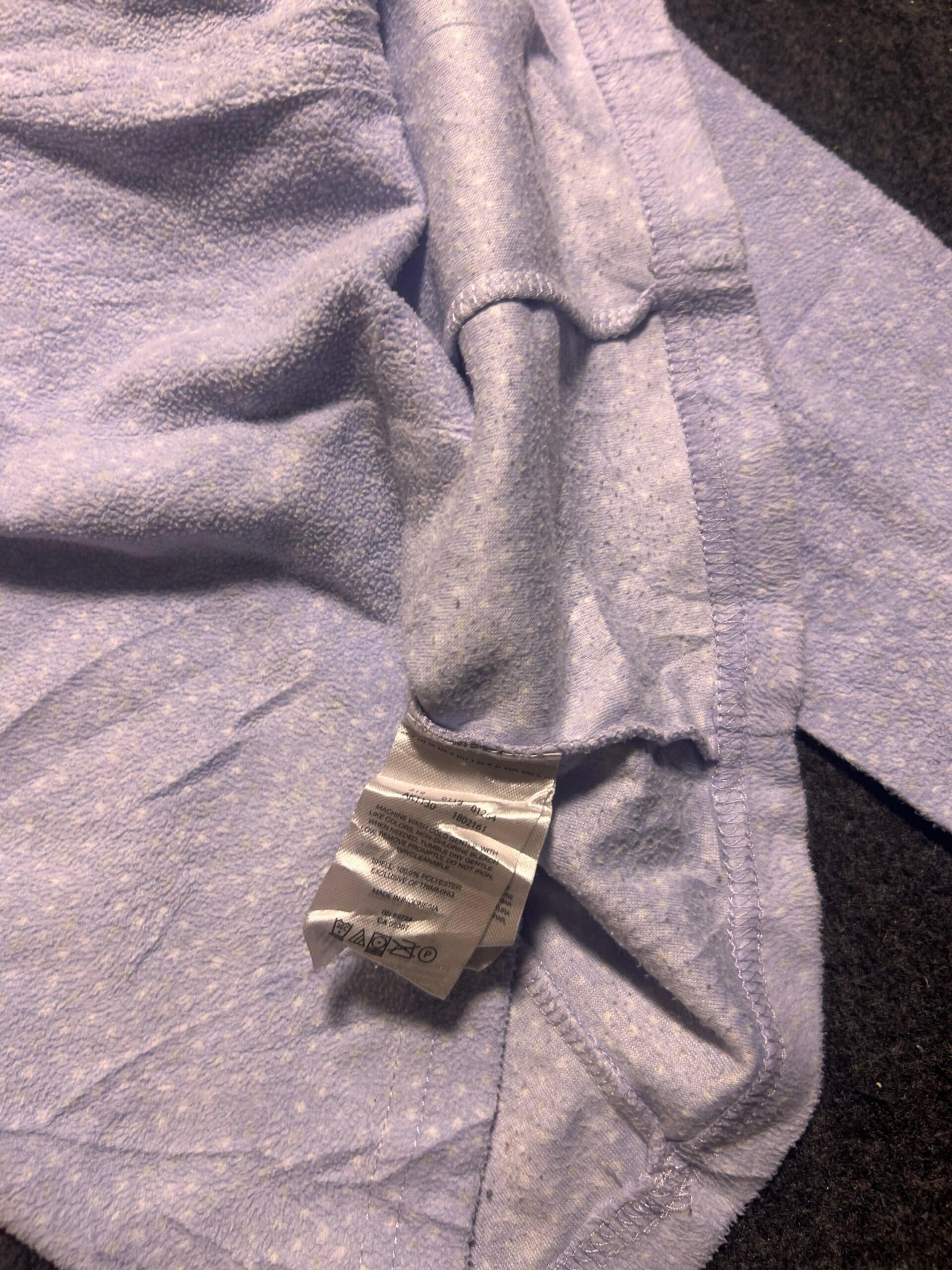Columbia thrift fleece jacket India detail view