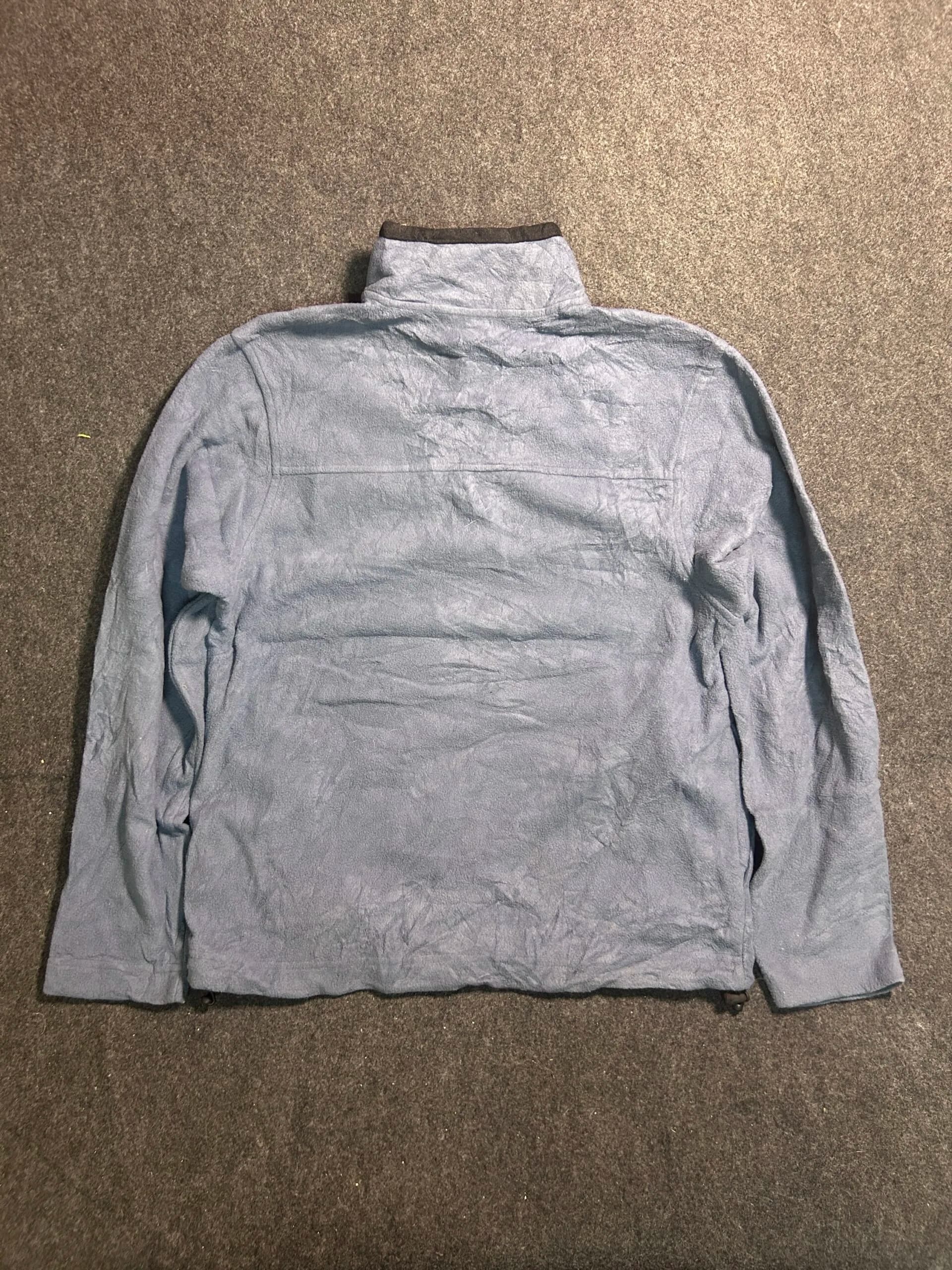 Branded thrift fleece jacket India back view