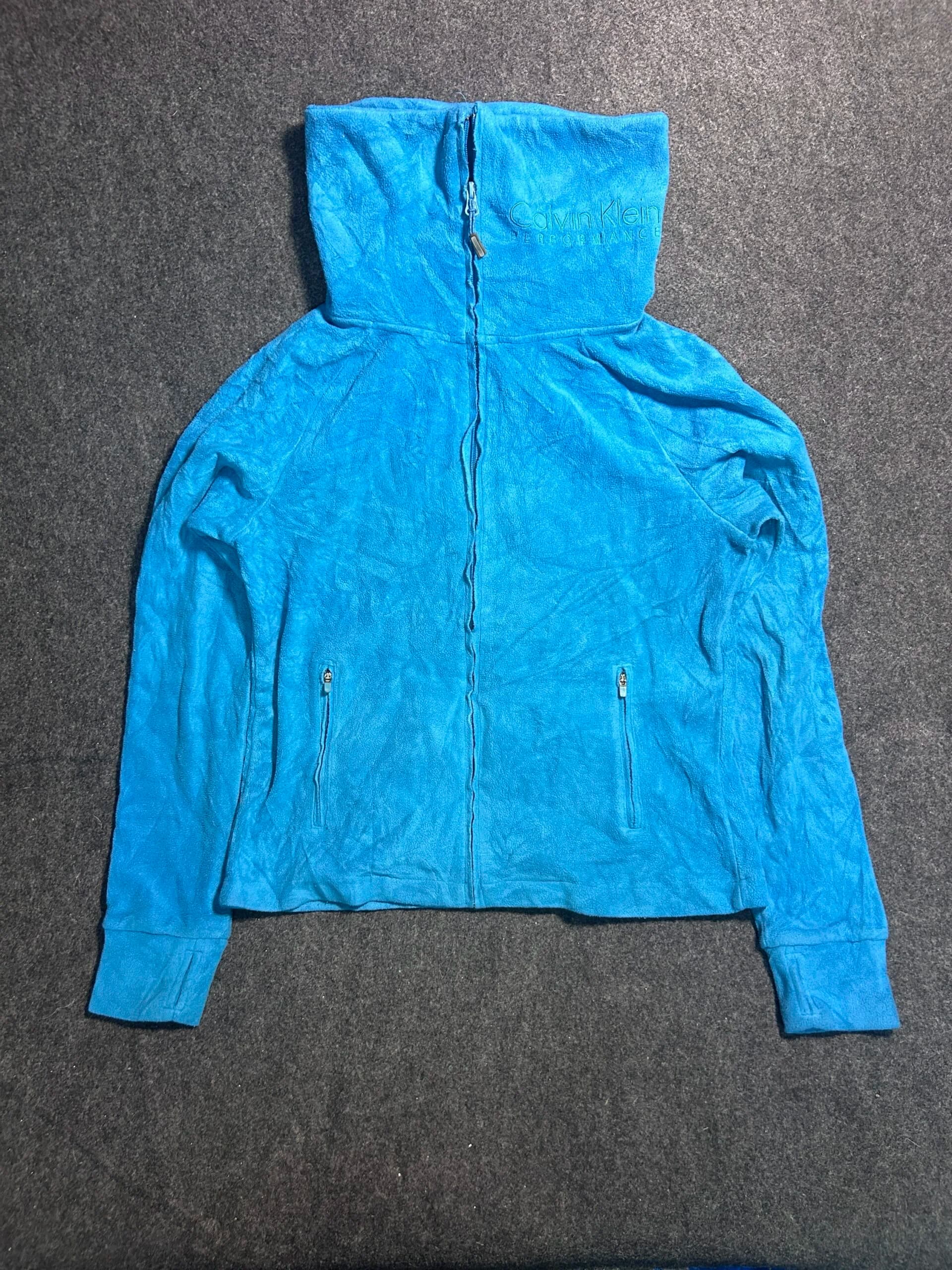 Calvin Klein thrift fleece jacket India back view