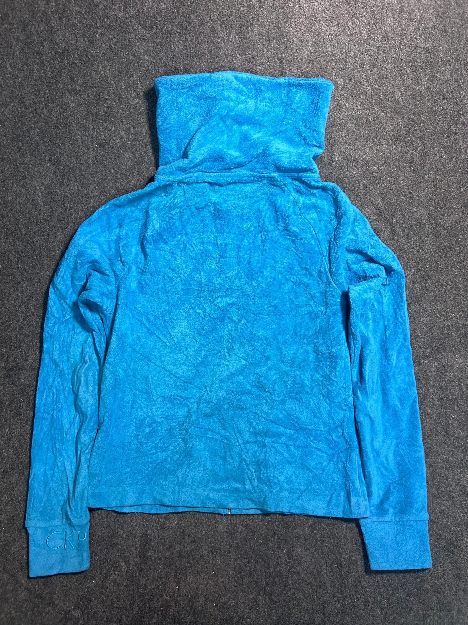Calvin Klein thrift fleece jacket India detail view