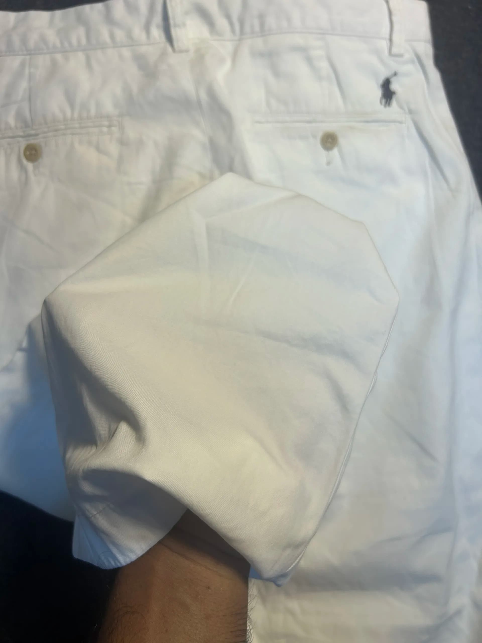 Ralph Lauren thrift polo shirt India detail view