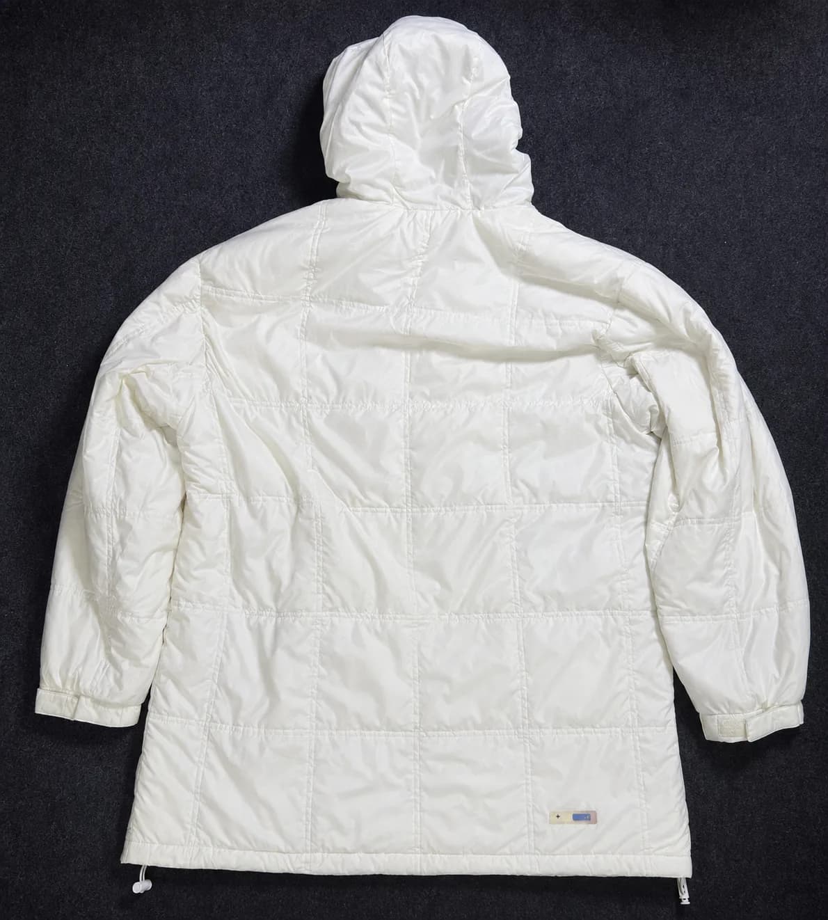 Adidas thrift puffer jacket India back view