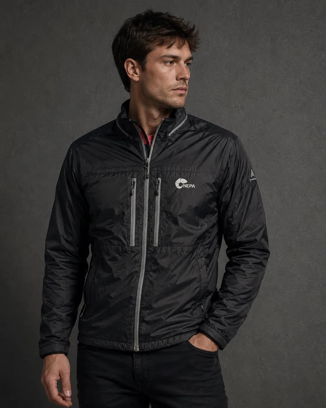 Branded thrift windbreaker jacket India