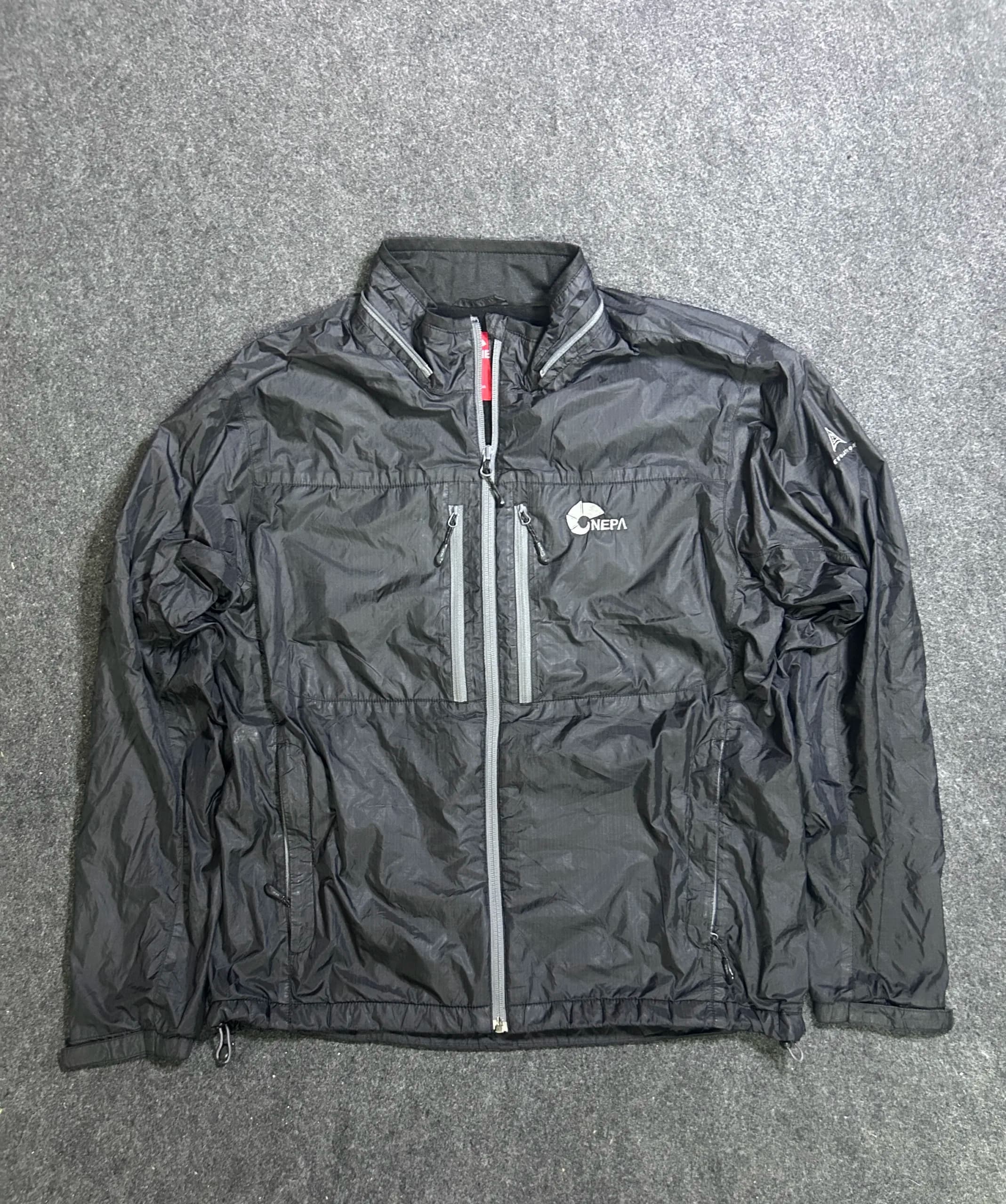 Branded thrift windbreaker jacket India back view