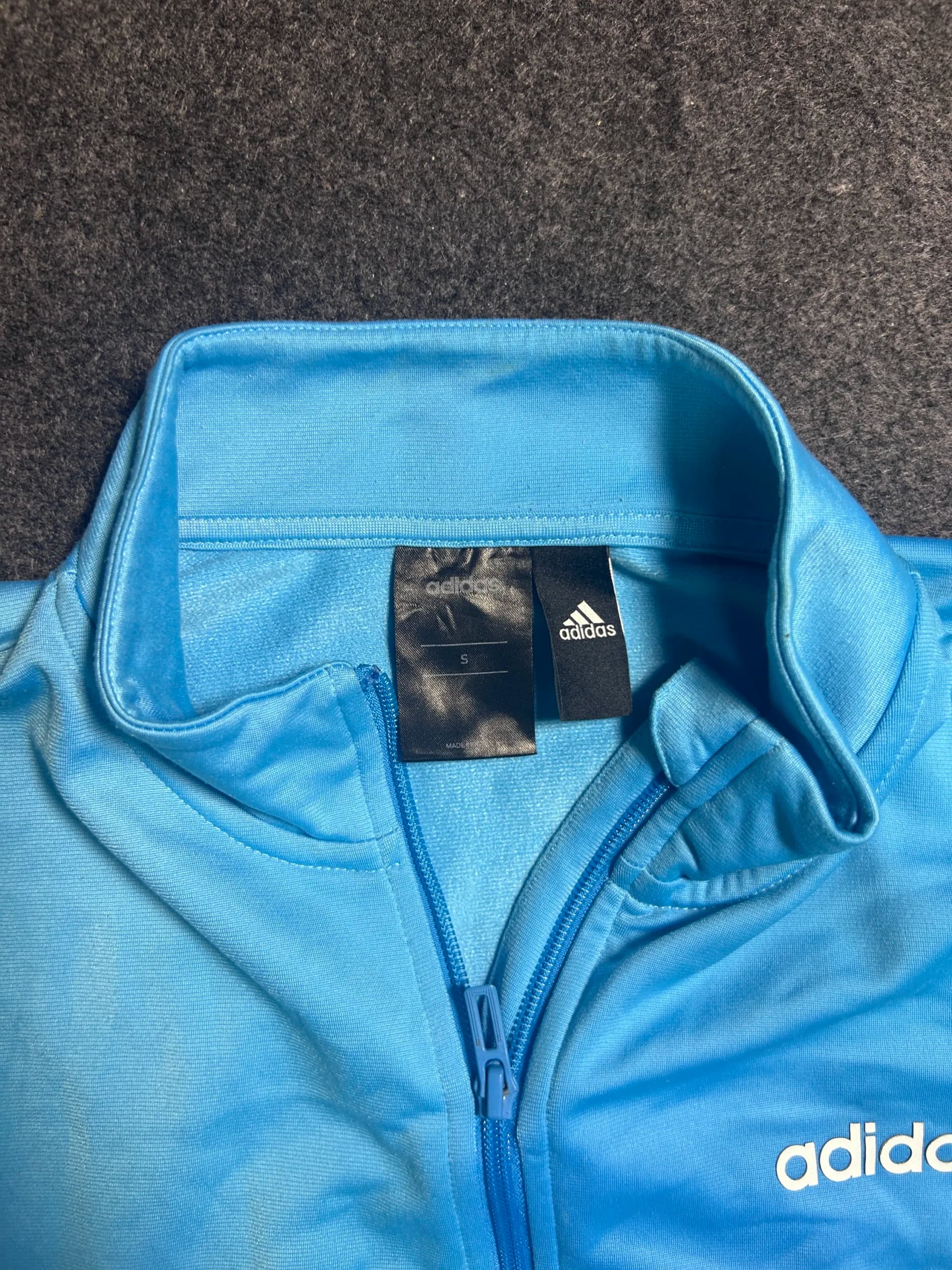 Adidas thrift track jacket India detail view