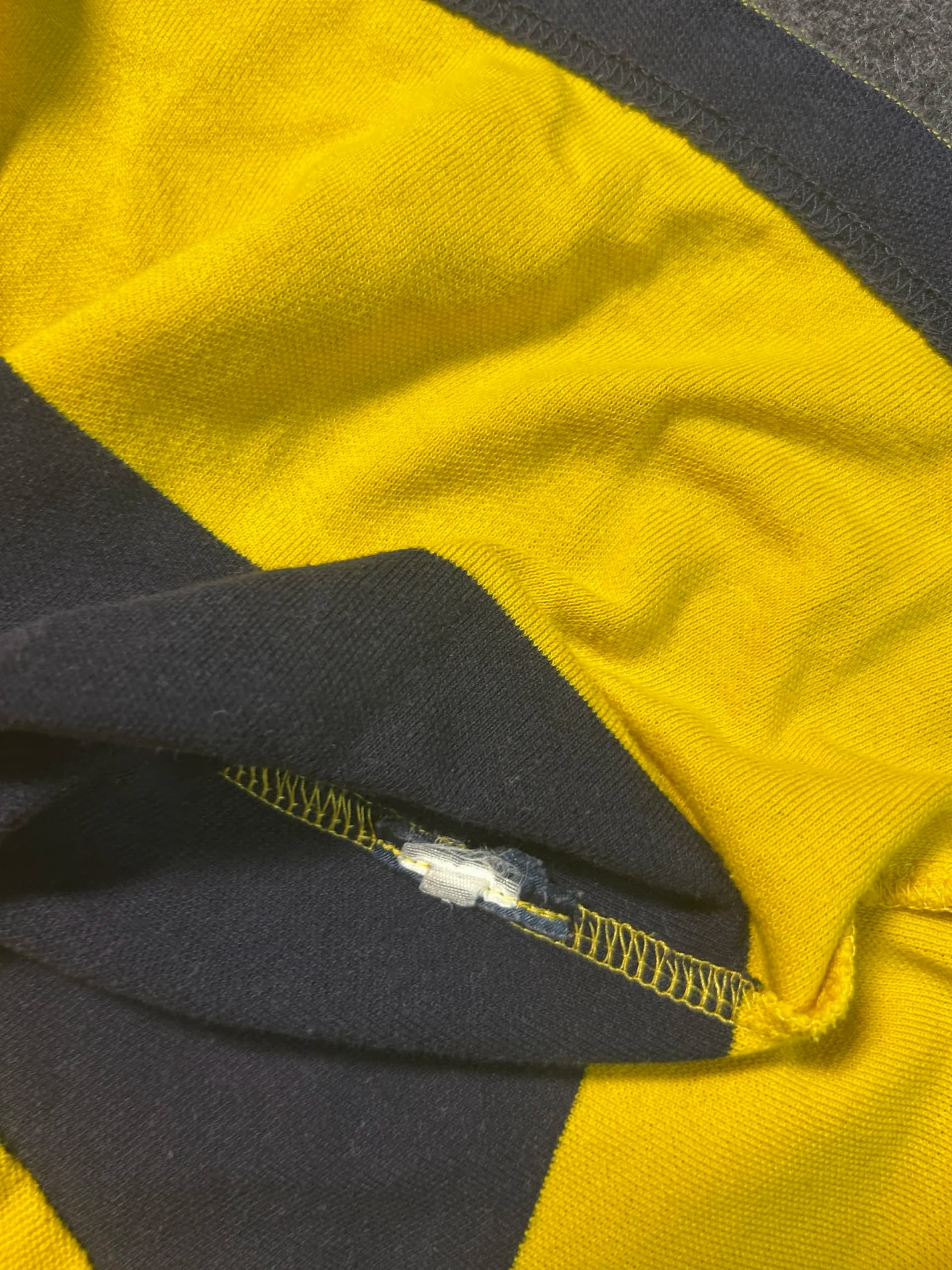 Tommy Hilfiger thrift polo shirt India close-up