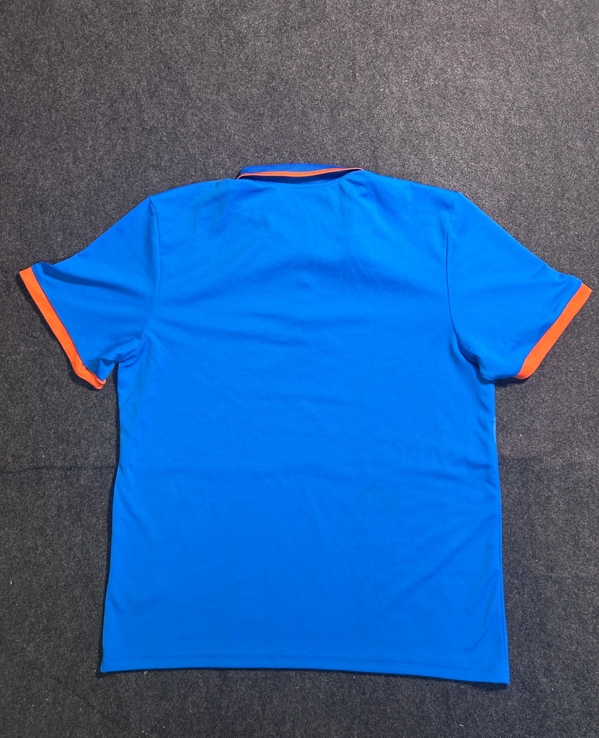 Adidas thrift polo shirt India back view