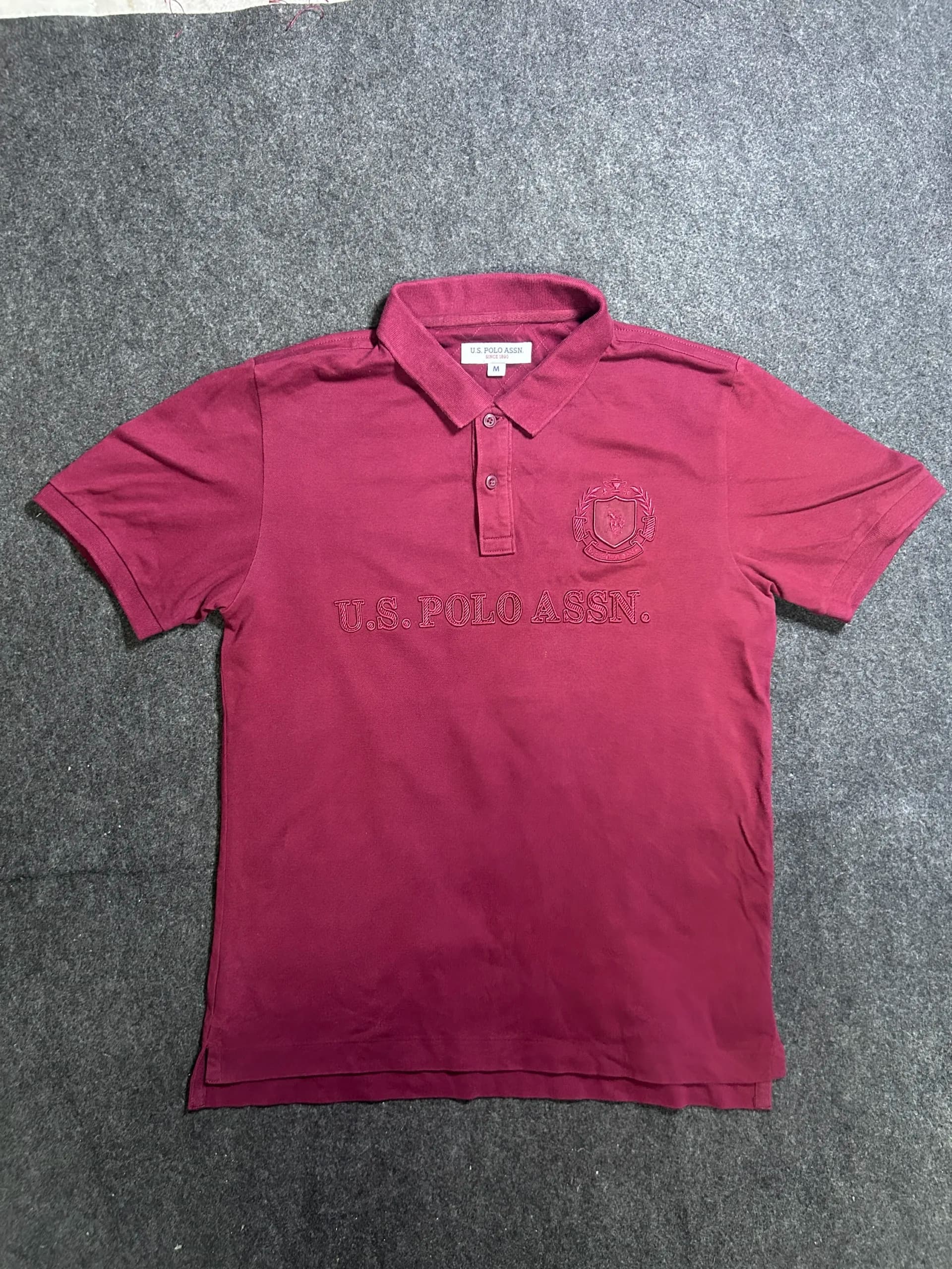 U.S. Polo Assn. thrift polo shirt India back view