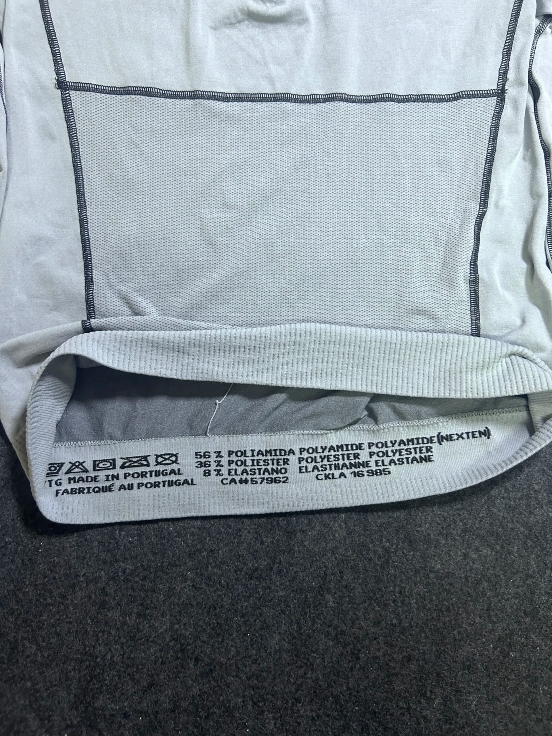 Calvin Klein thrift clothing India close-up