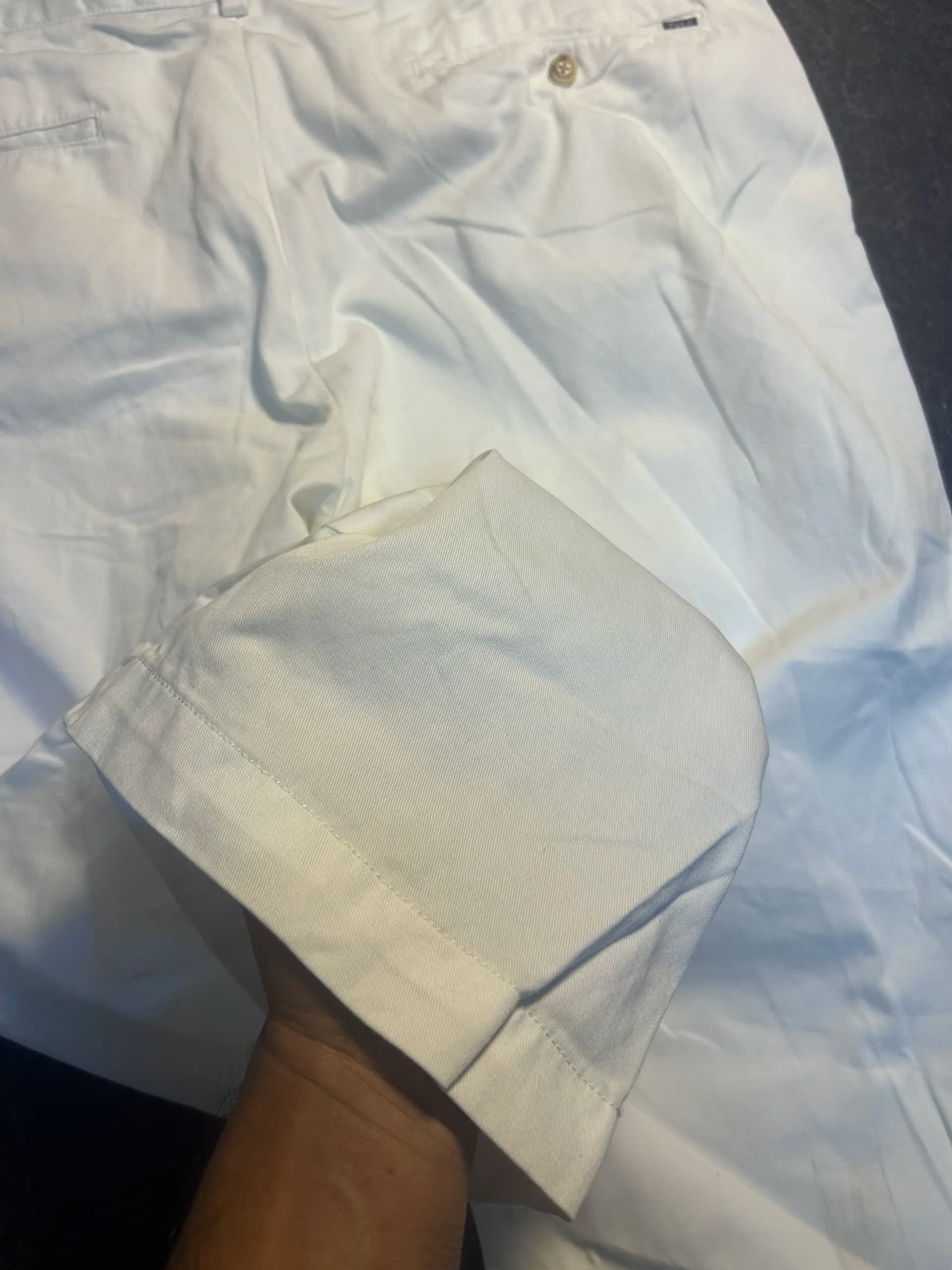 Ralph Lauren thrift trousers India close-up
