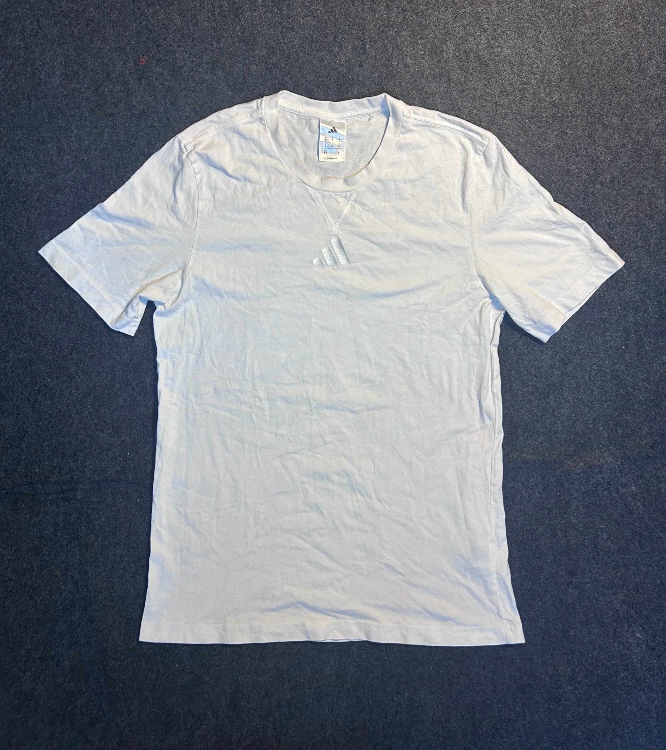 Adidas thrift t-shirt India back view