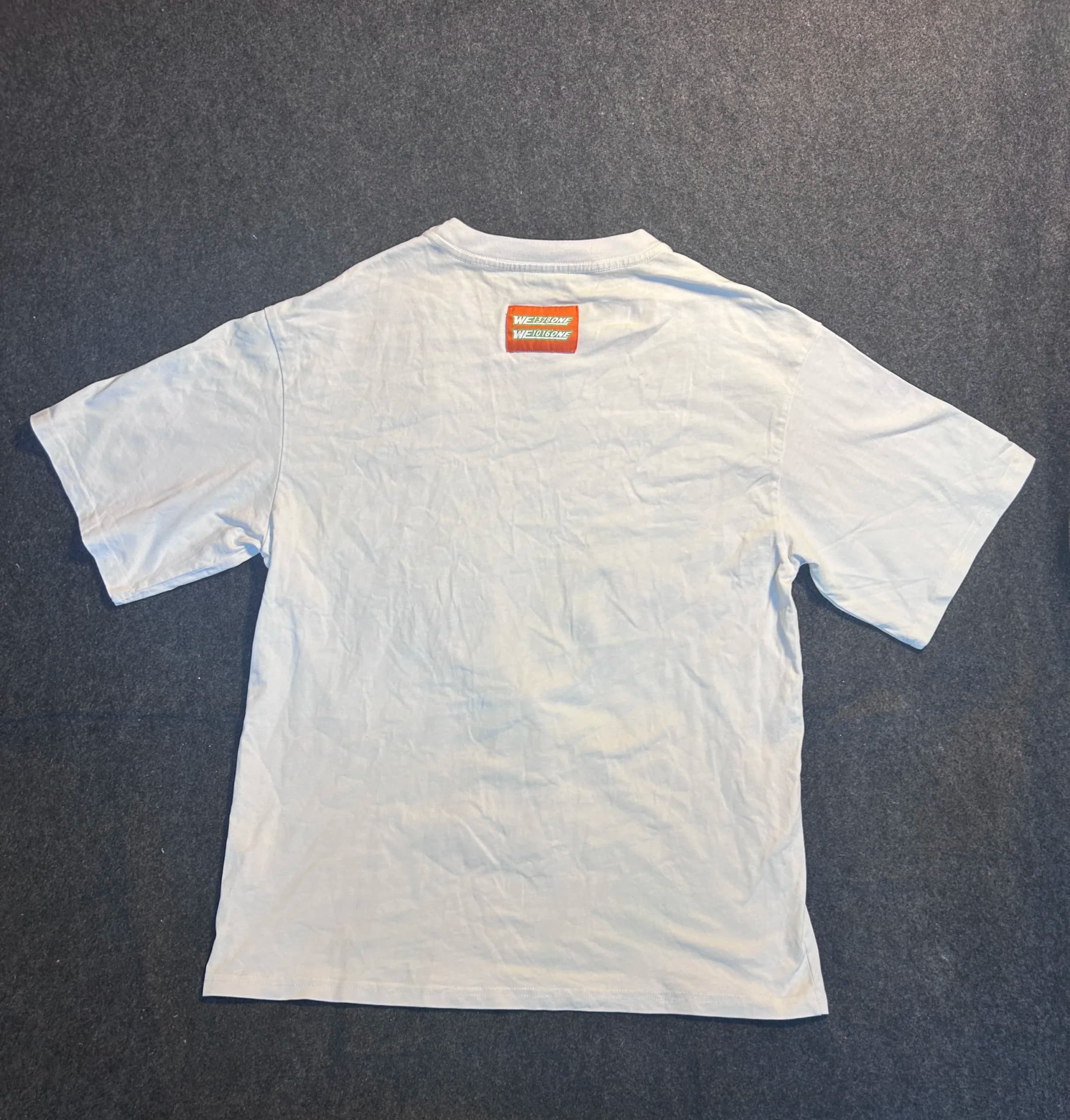 Branded thrift t-shirt India back view