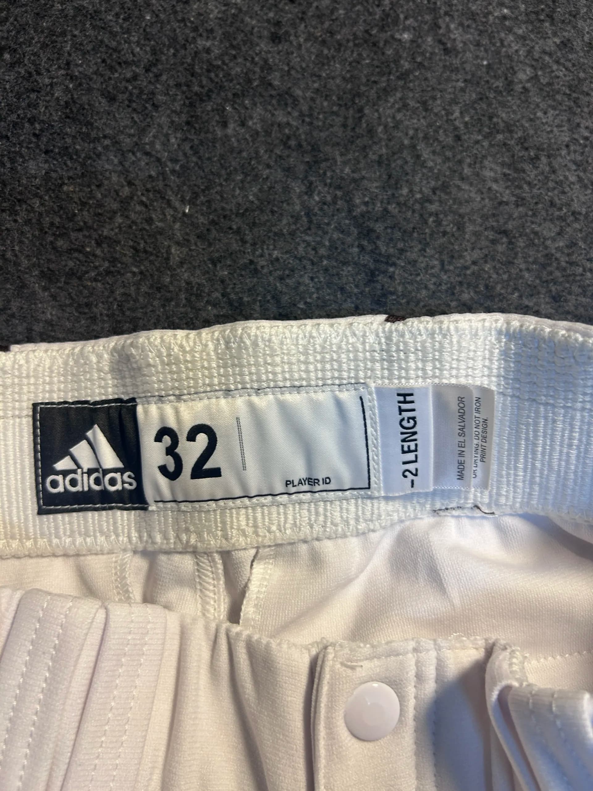Adidas thrift pants India close-up