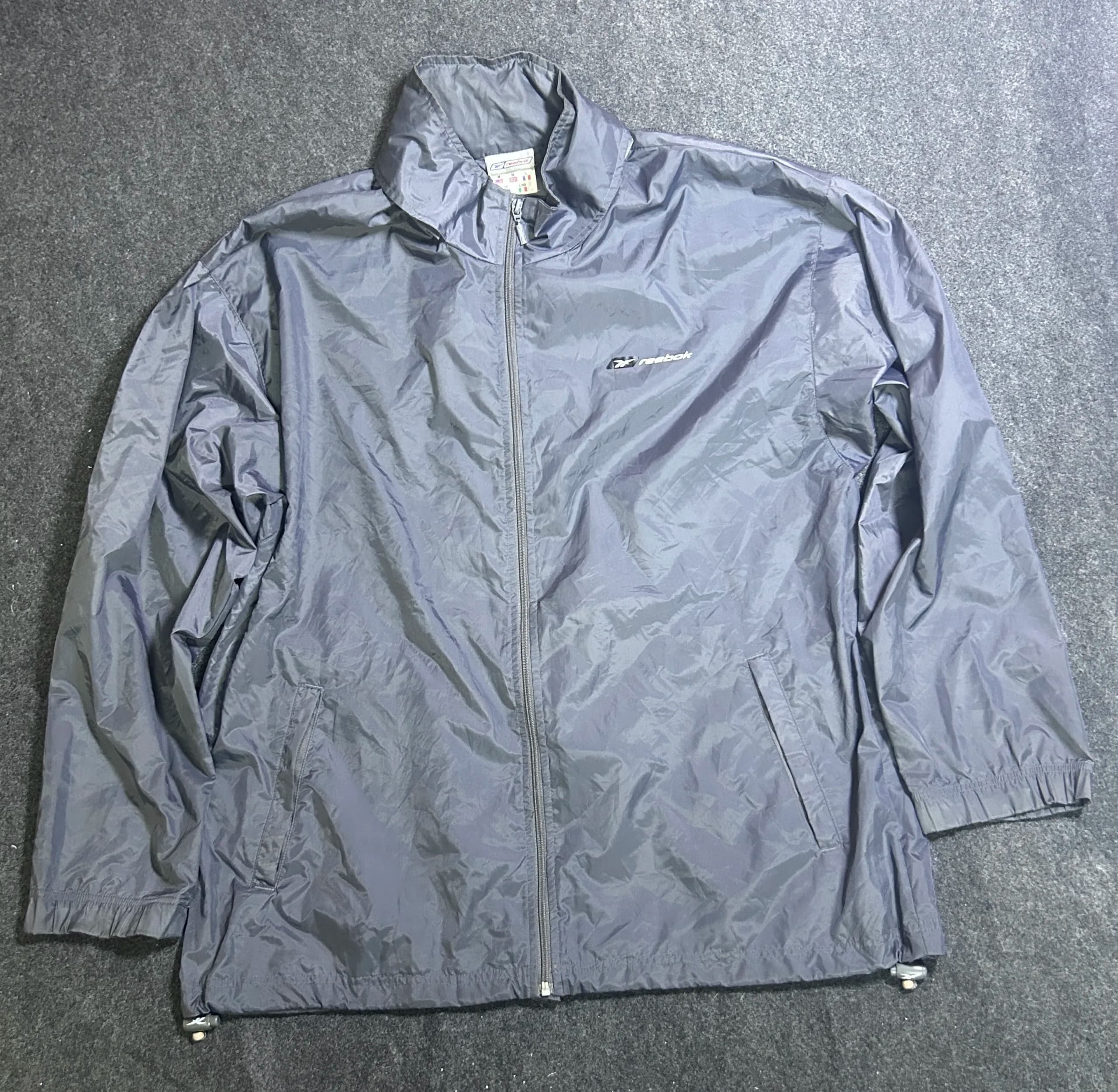 Reebok thrift windbreaker jacket India back view