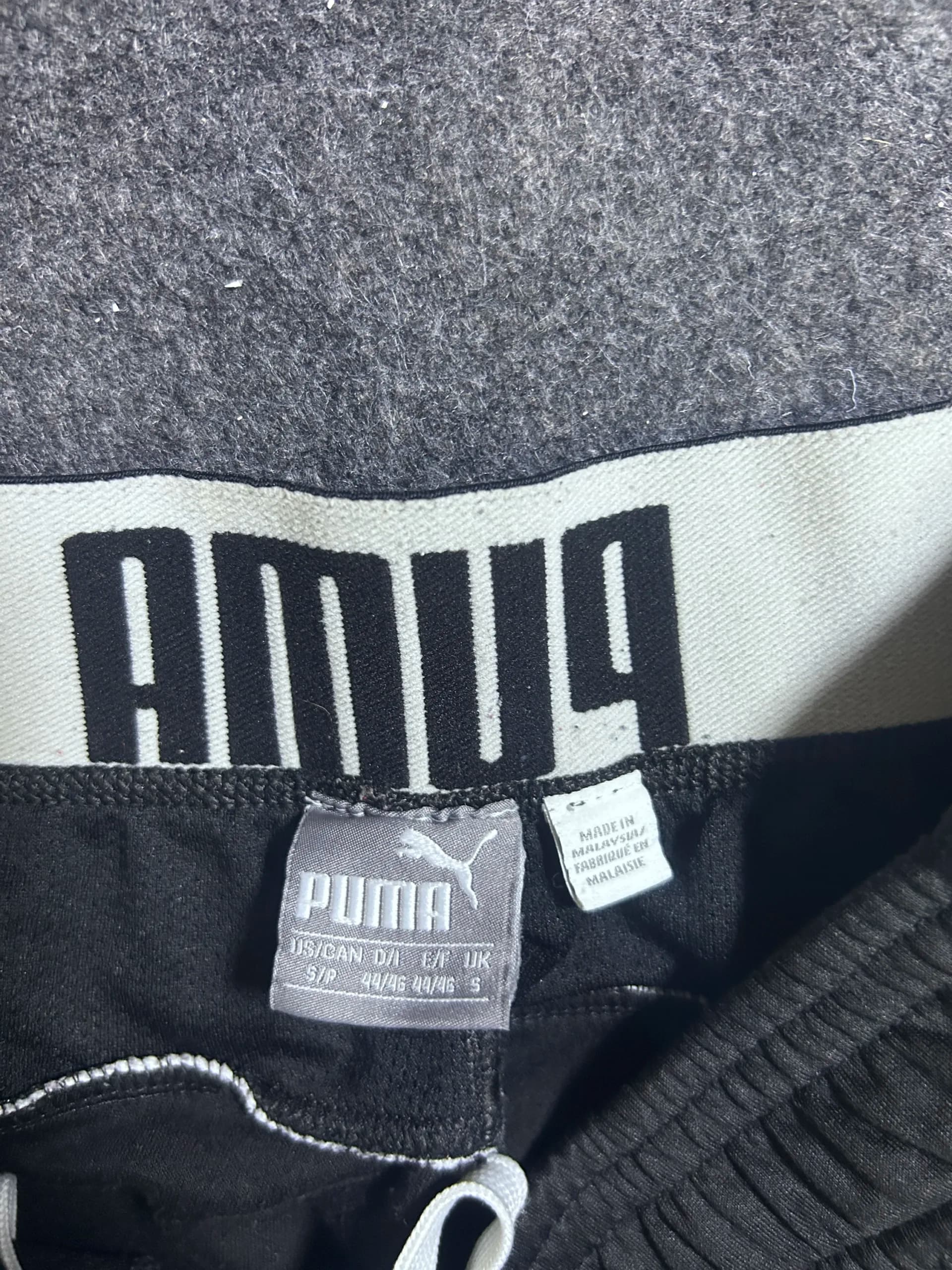 Puma thrift track pants India close-up