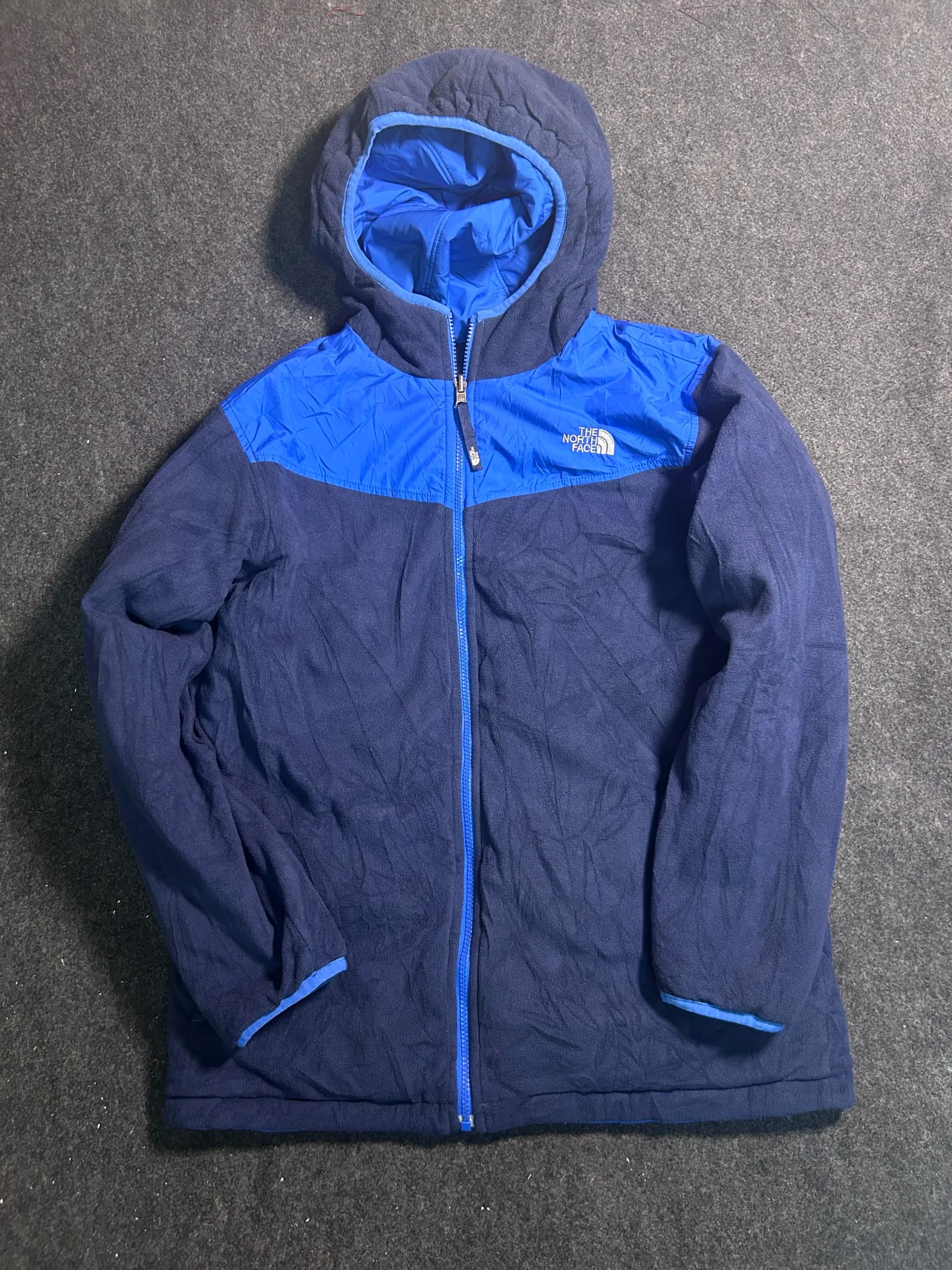 The North Face thrift jacket India close-up