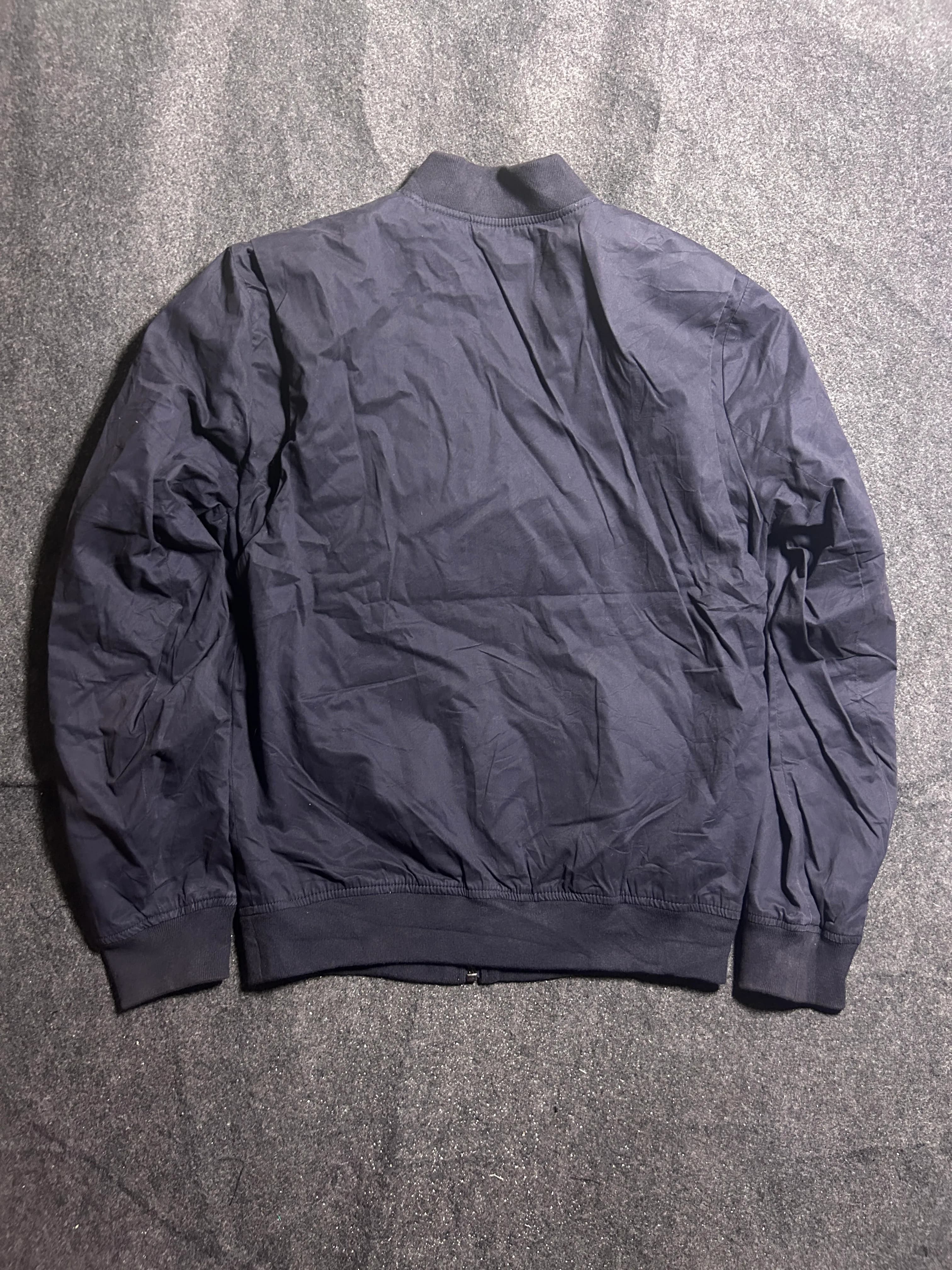 GAP Men’s Navy Blue Nylon Bomber Jacket | Lightweight Jacket