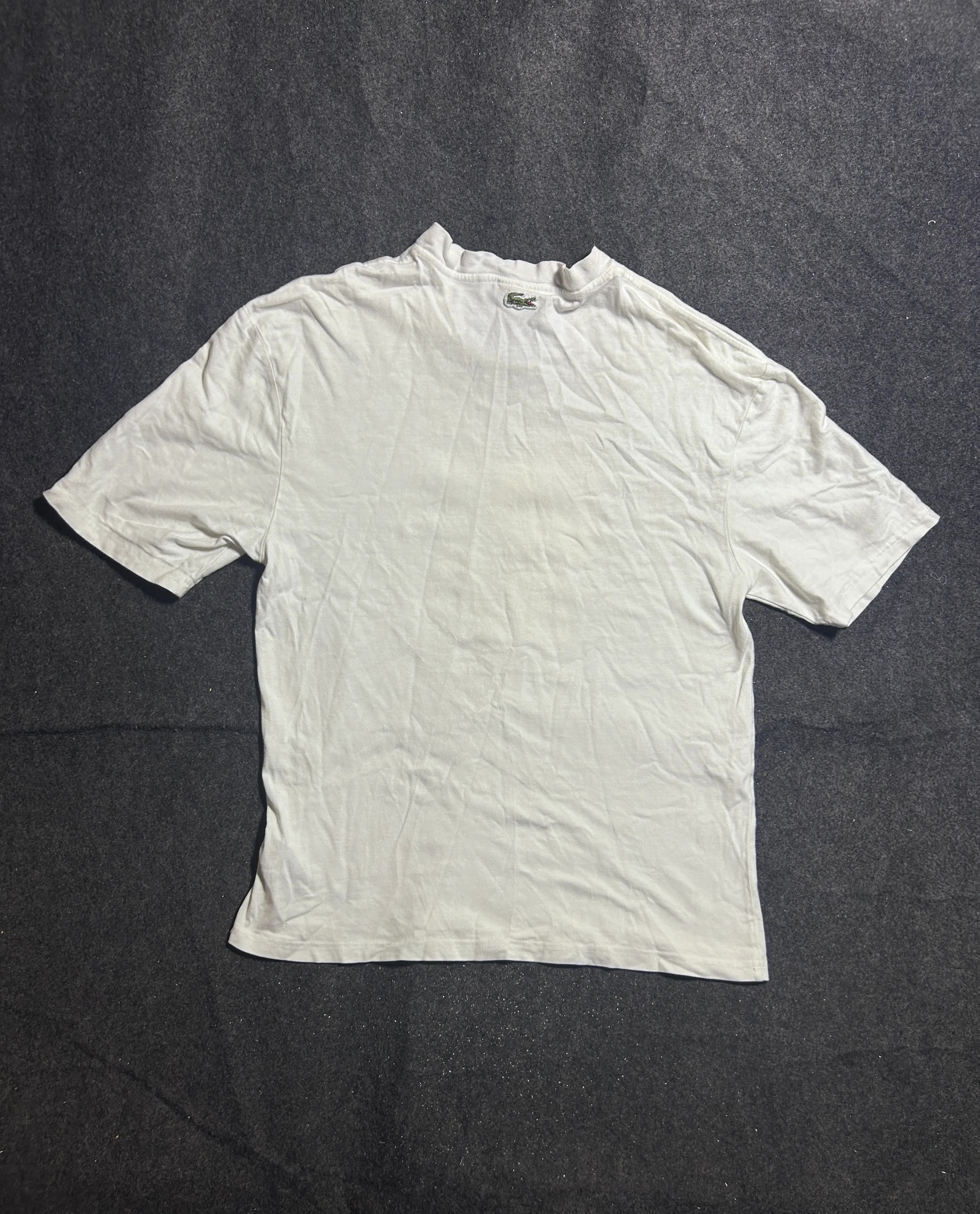 Lacoste Oversized Snoopy Graphic T-Shirt – White Cotton | M