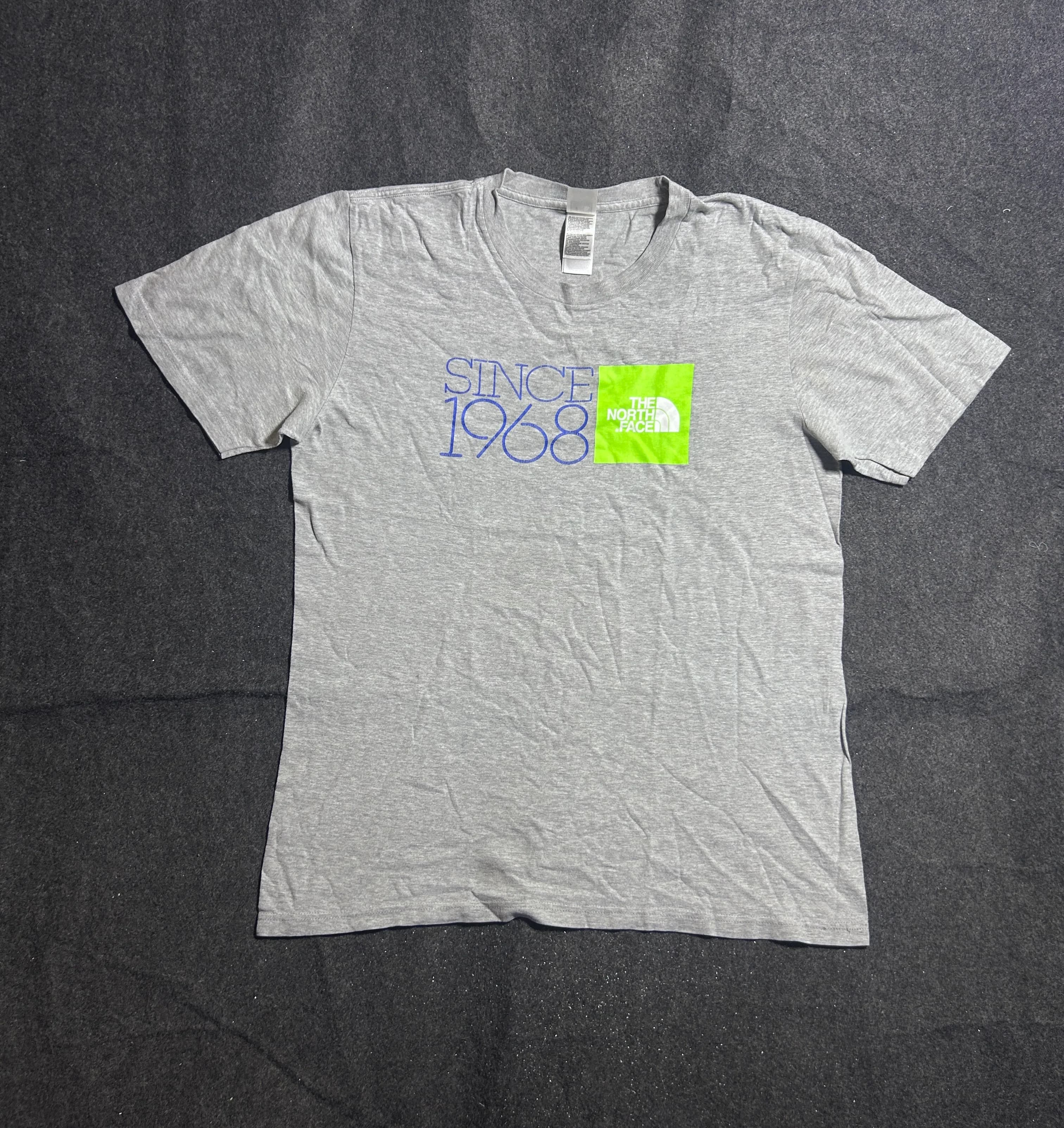 The North Face Since 1968 Graphic T-Shirt  Grey Cotton | L